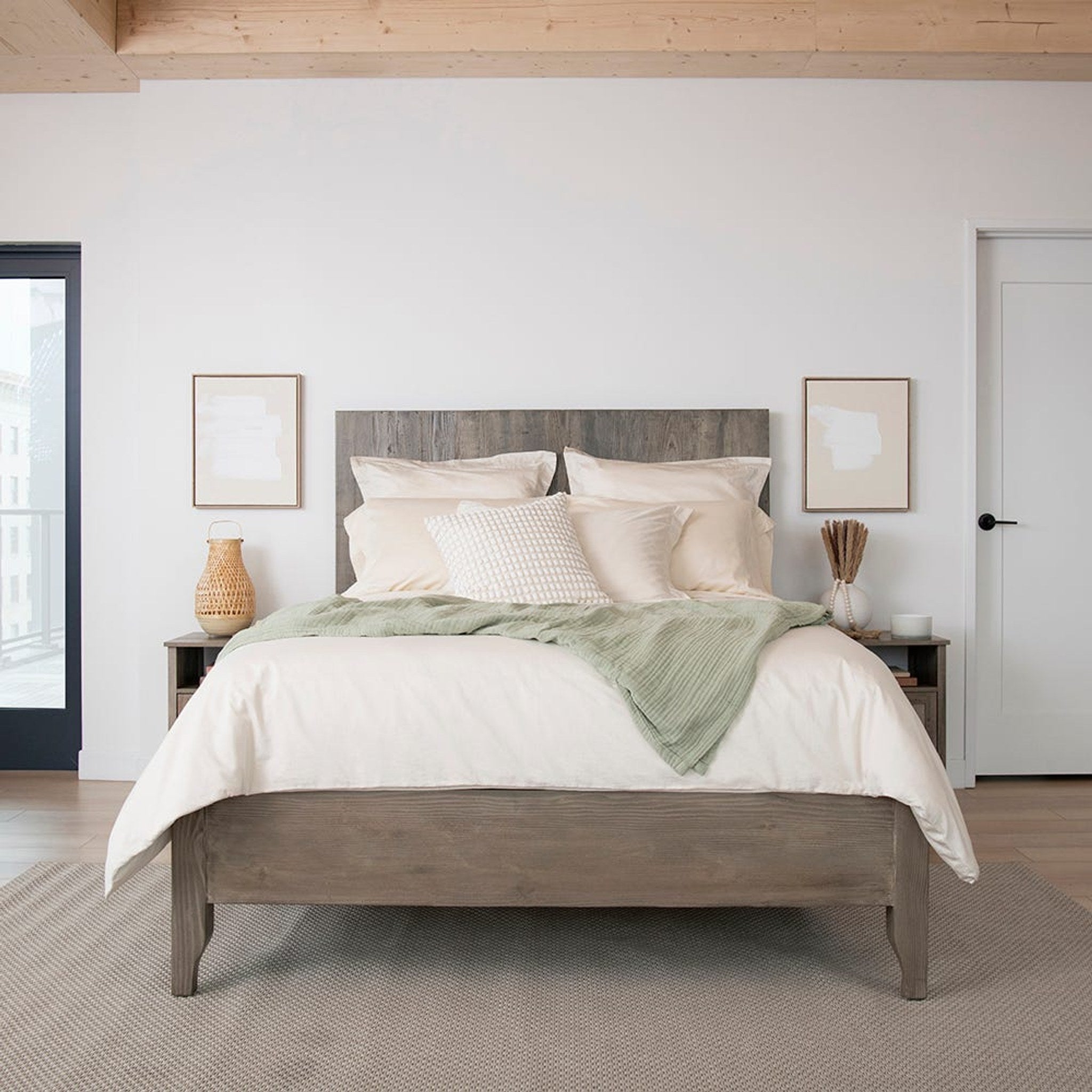 Naturepedic Organic Cotton Sateen Duvet Cover & Shams Set