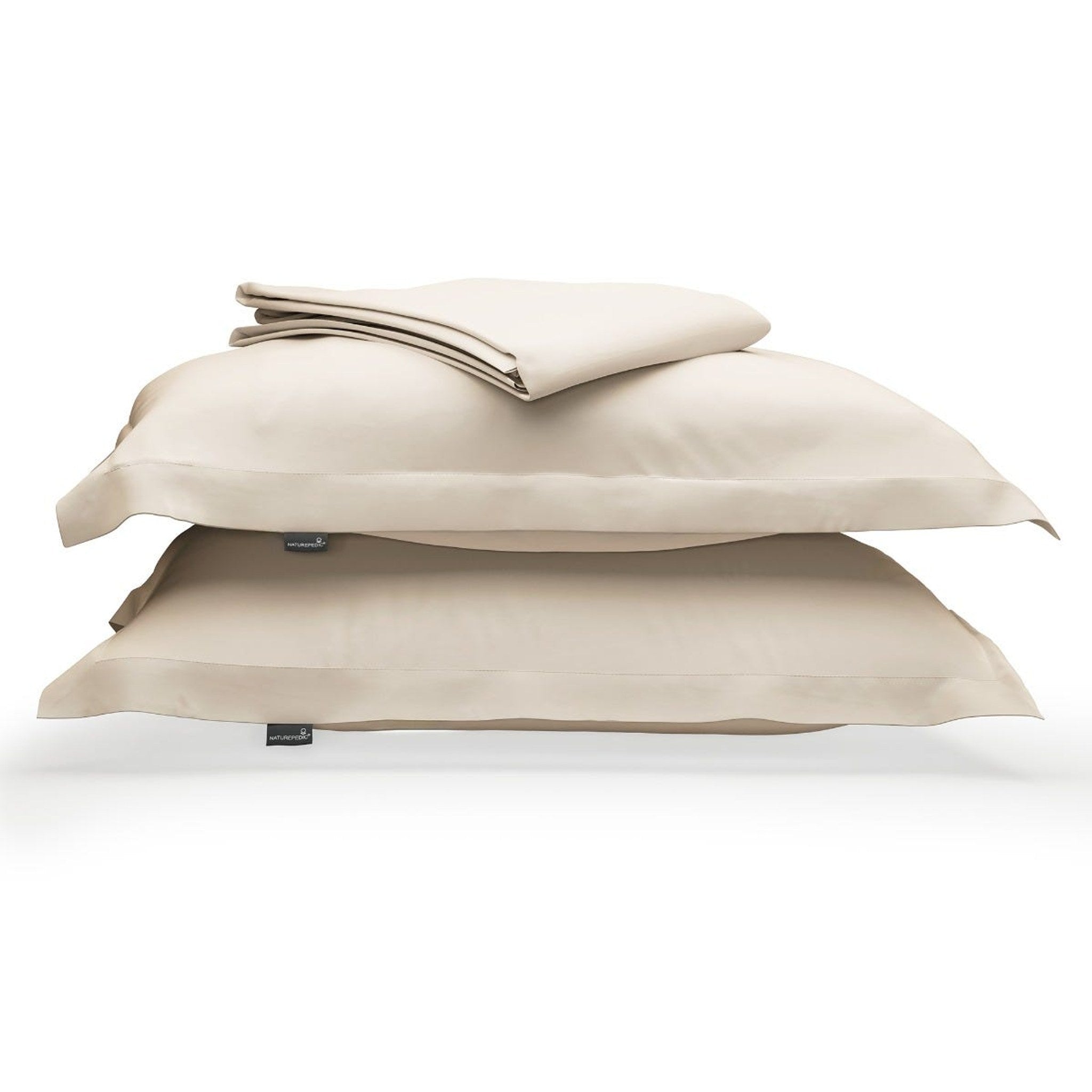 Naturepedic Organic Cotton Sateen Duvet Cover & Shams Set