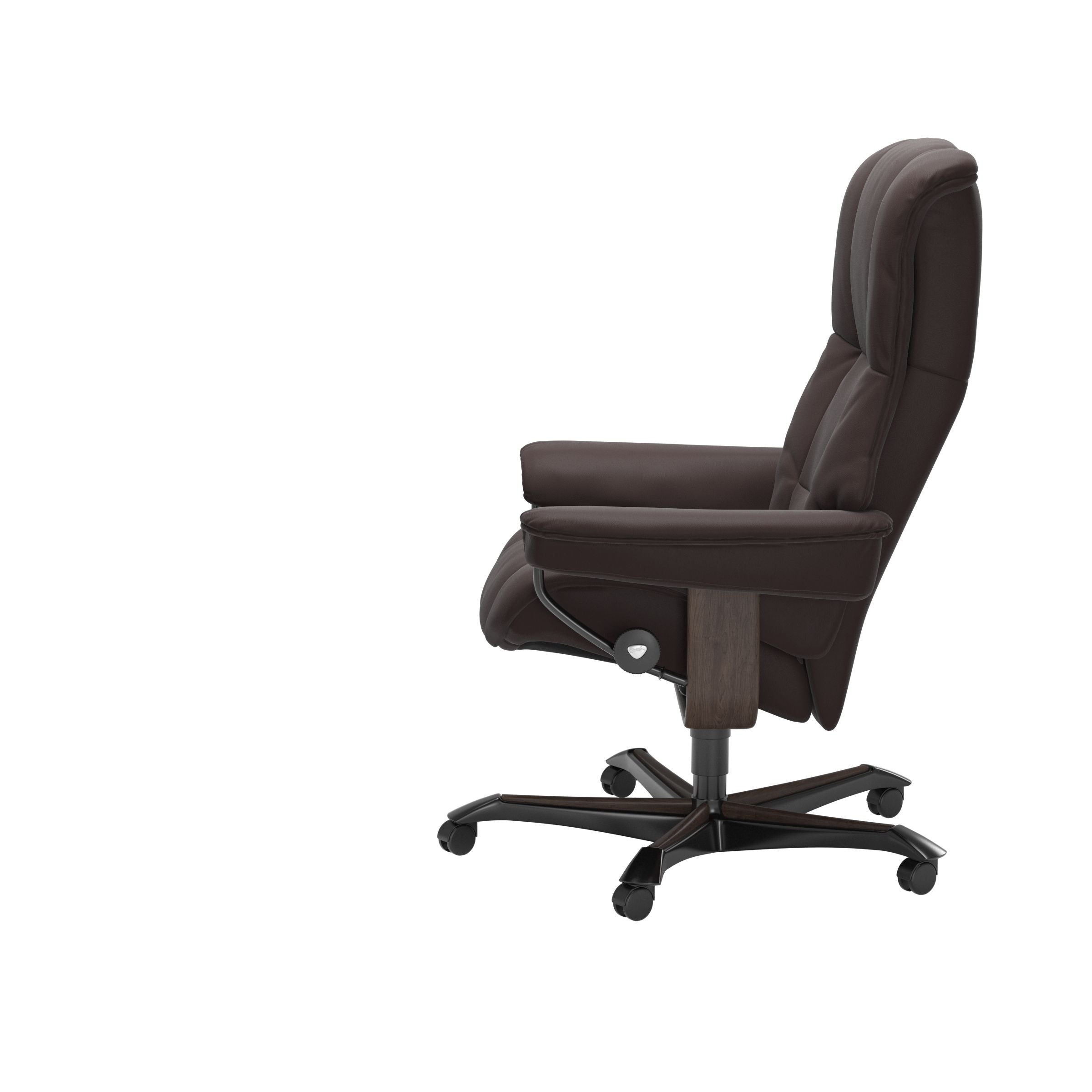 Stressless Mayfair Home Office Chair — Paloma Chocolate