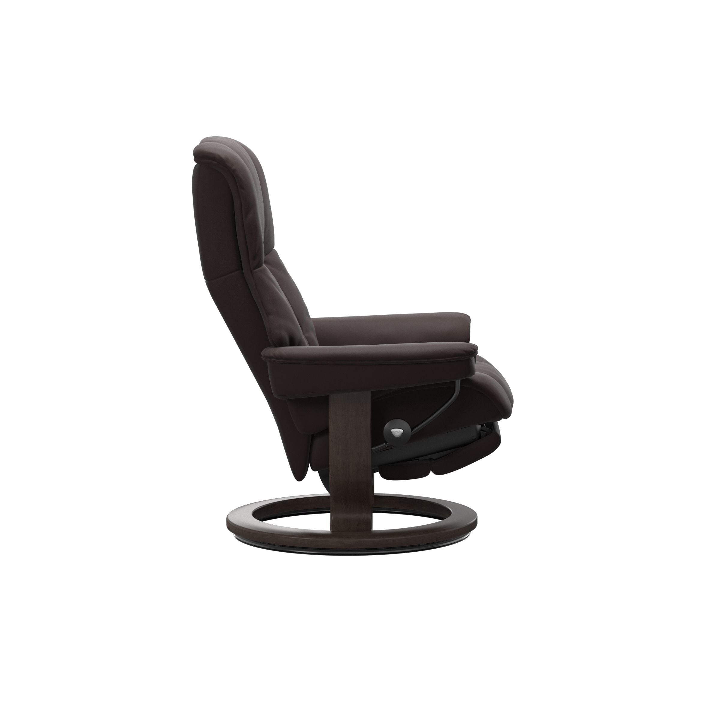 Stressless Mayfair Power Recliner — Paloma Chocolate