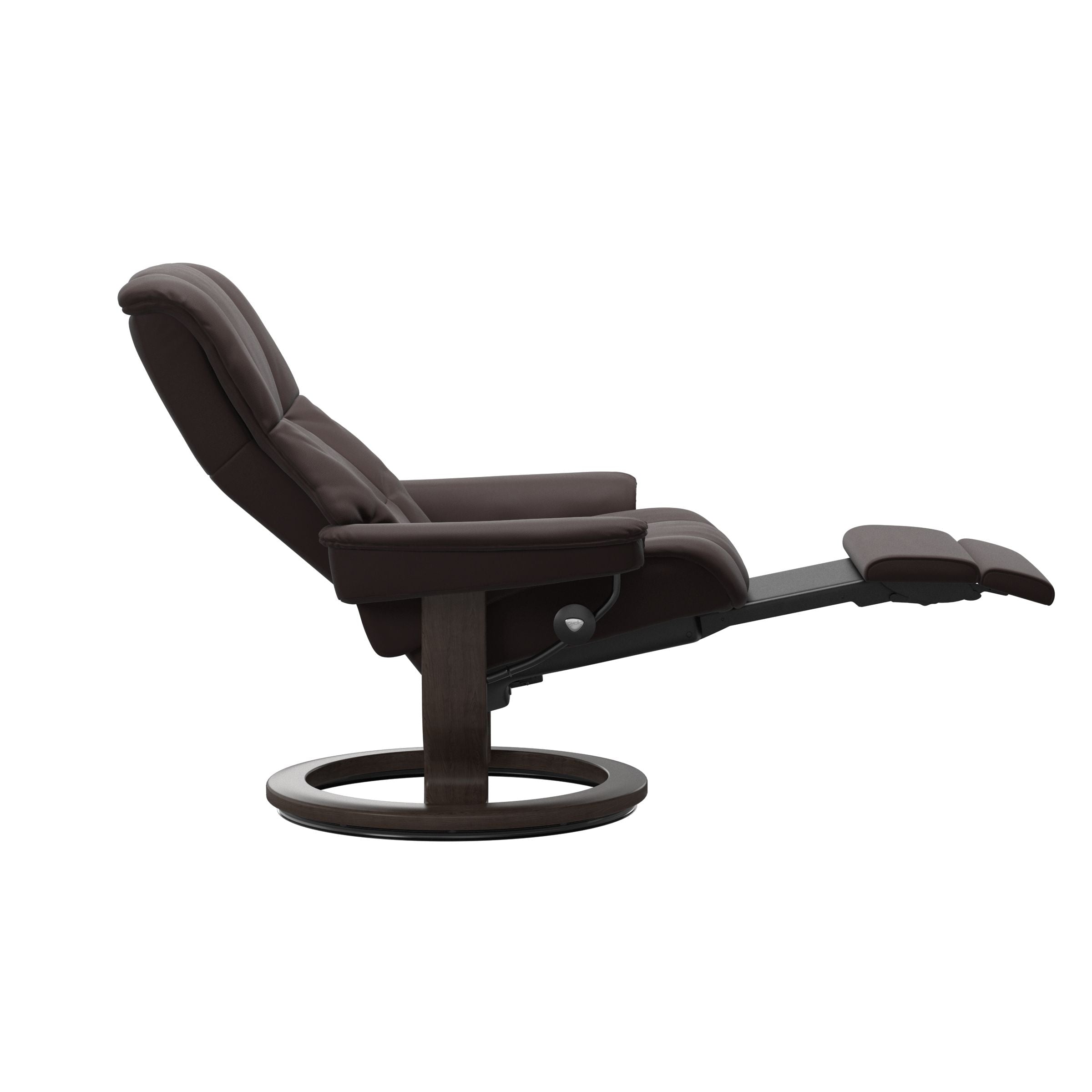 Stressless Mayfair Power Recliner — Paloma Chocolate