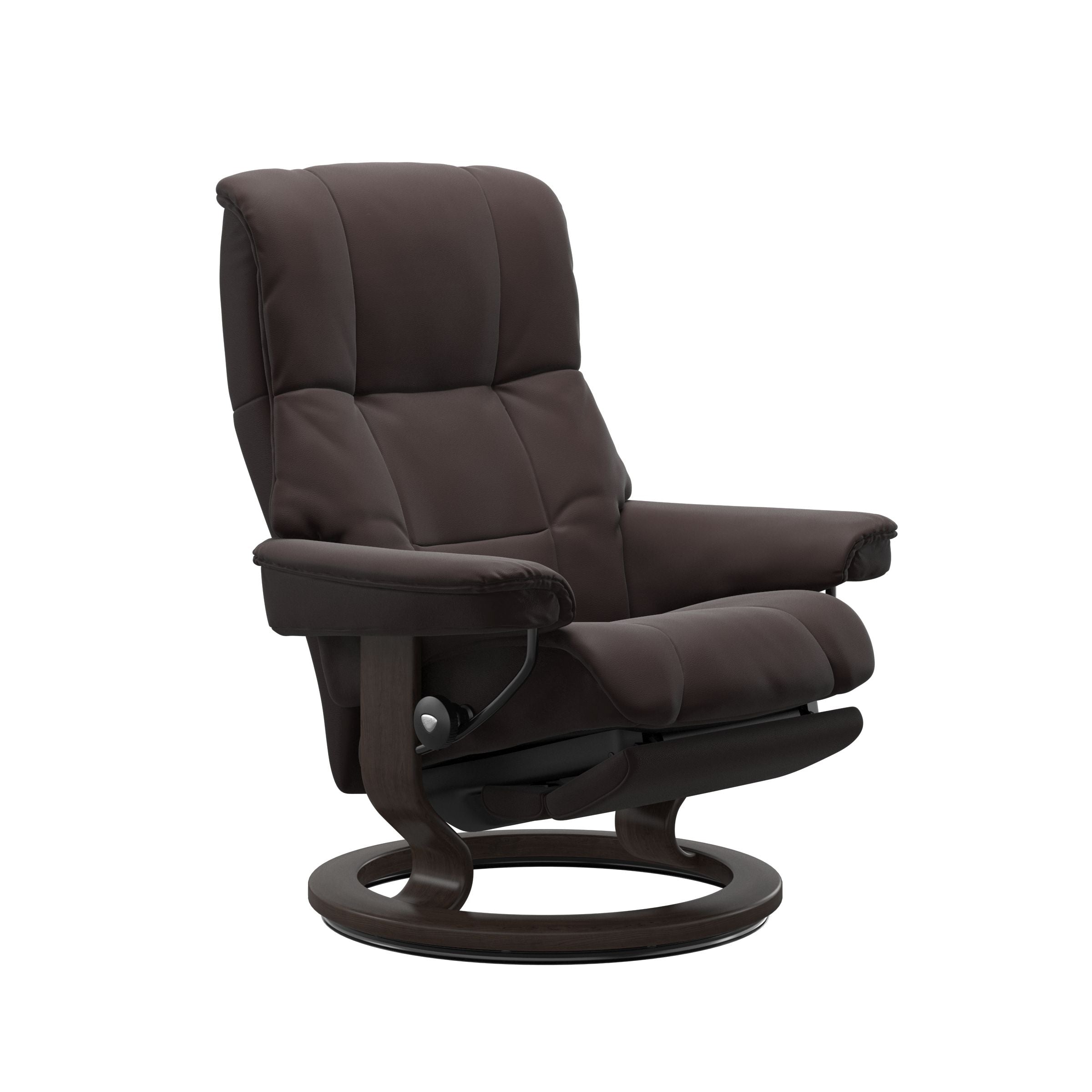 Stressless Mayfair Power Recliner — Paloma Chocolate