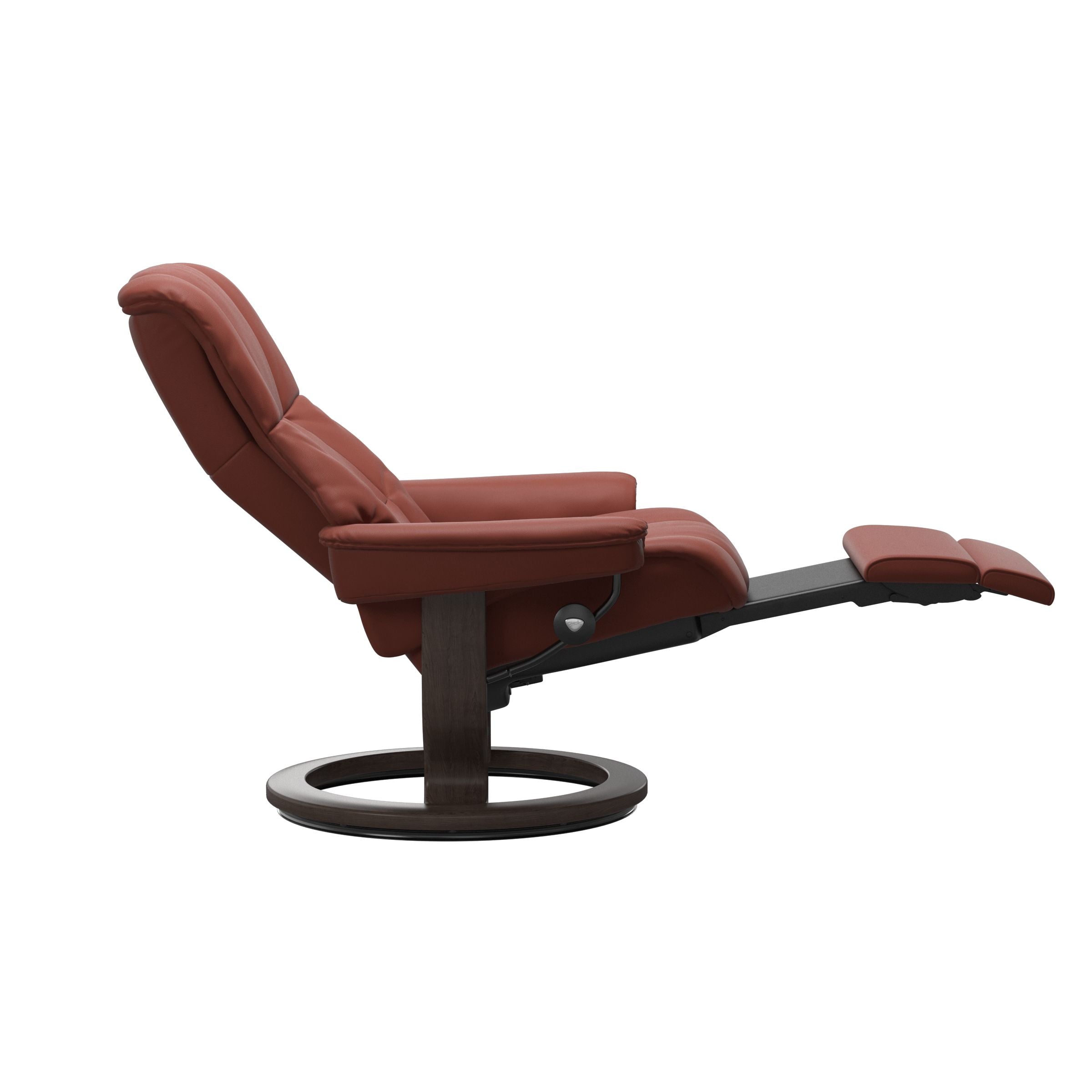 Stressless Mayfair Power Recliner — Paloma Dark Henna