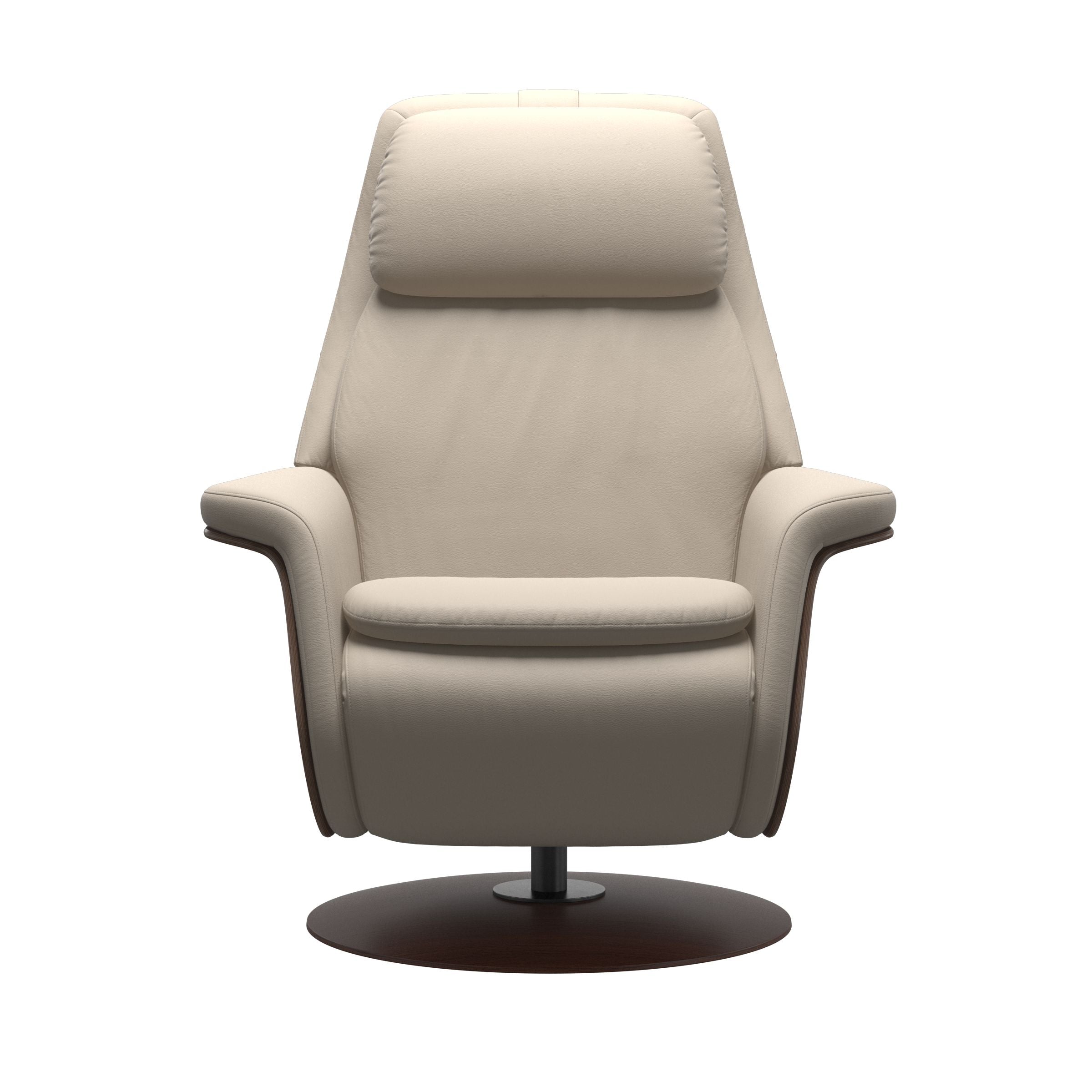 Stressless Sam Disc Base Recliner — Paloma Fog