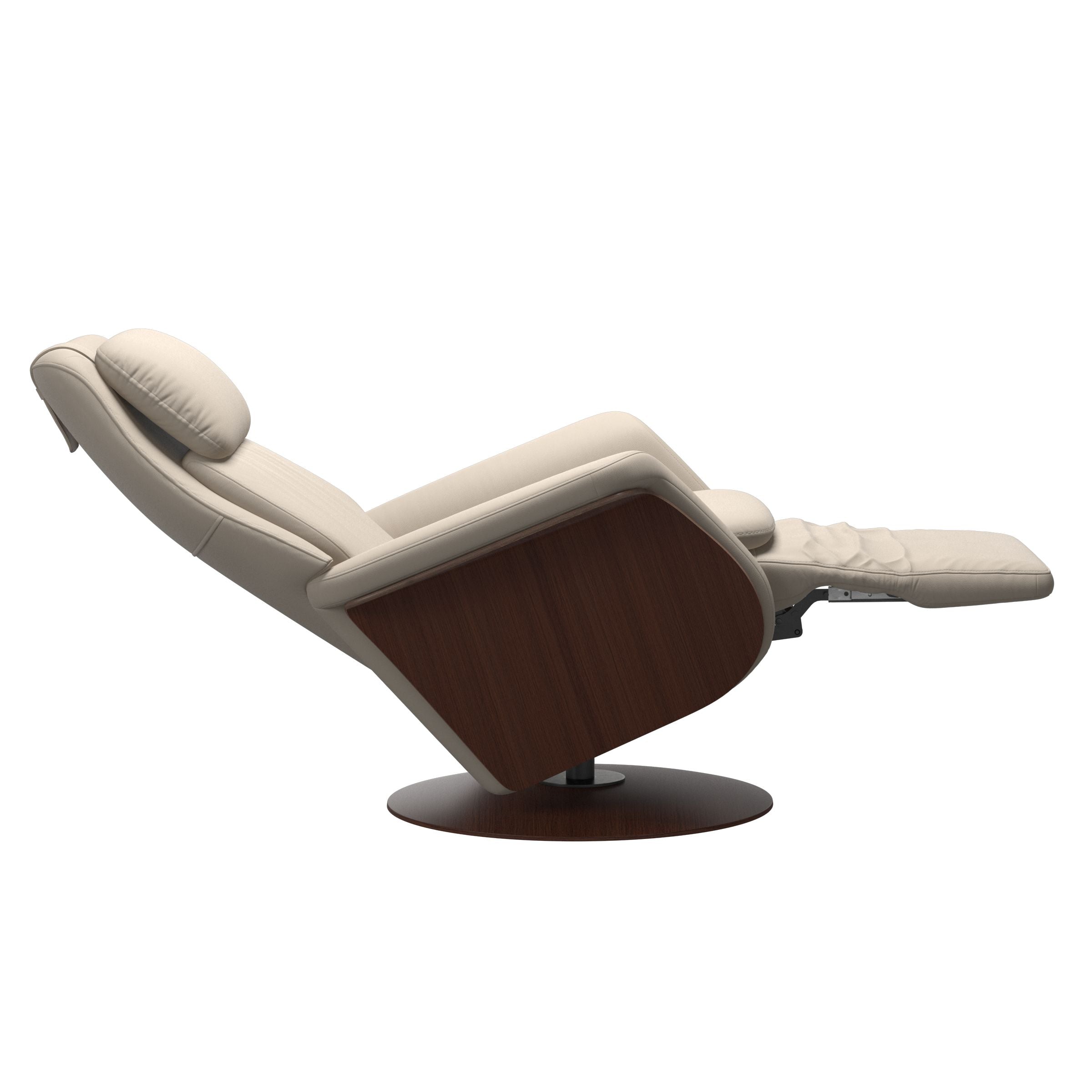 Stressless Sam Disc Base Recliner — Paloma Fog