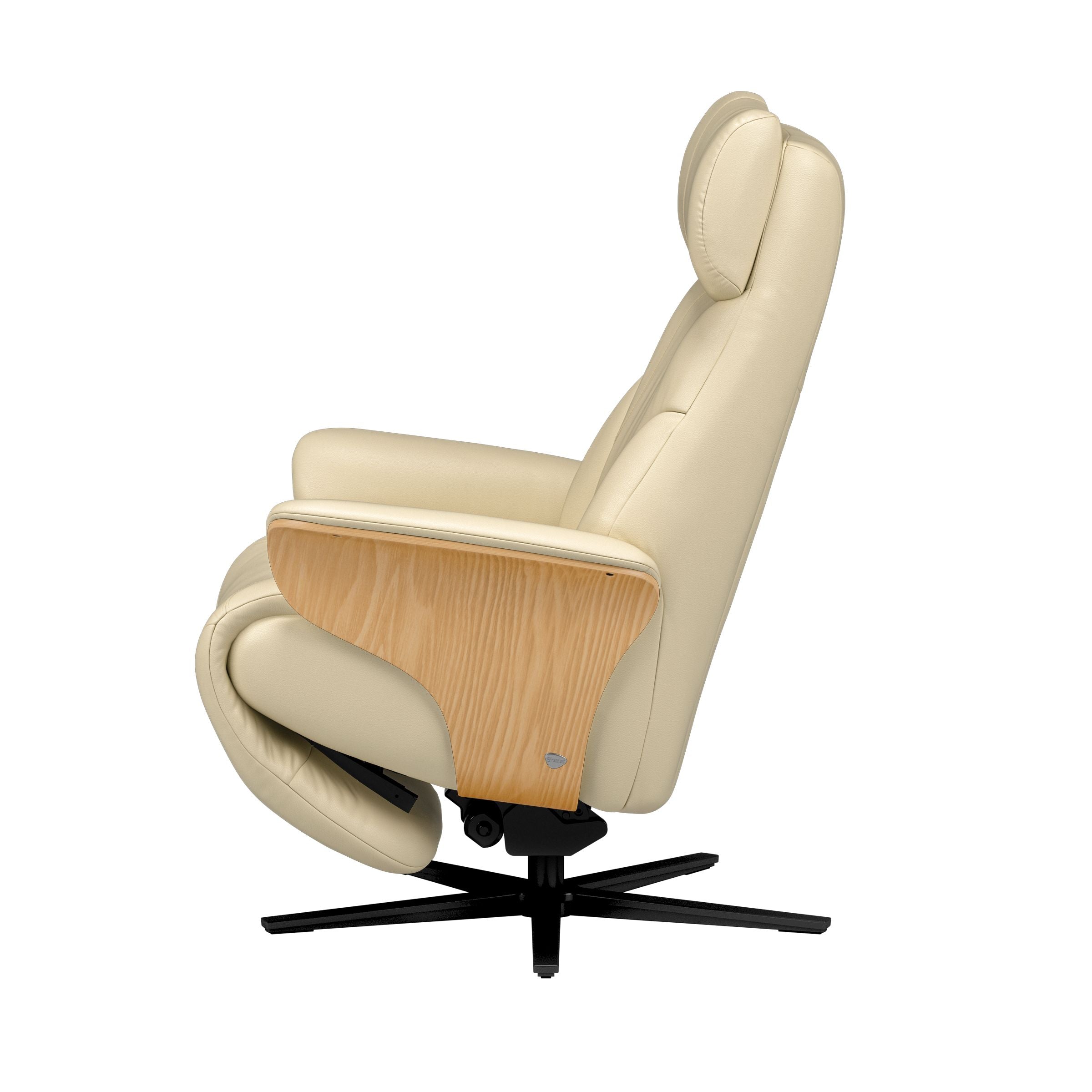 Stressless Adam Disc Base Recliner — Paloma Light Grey