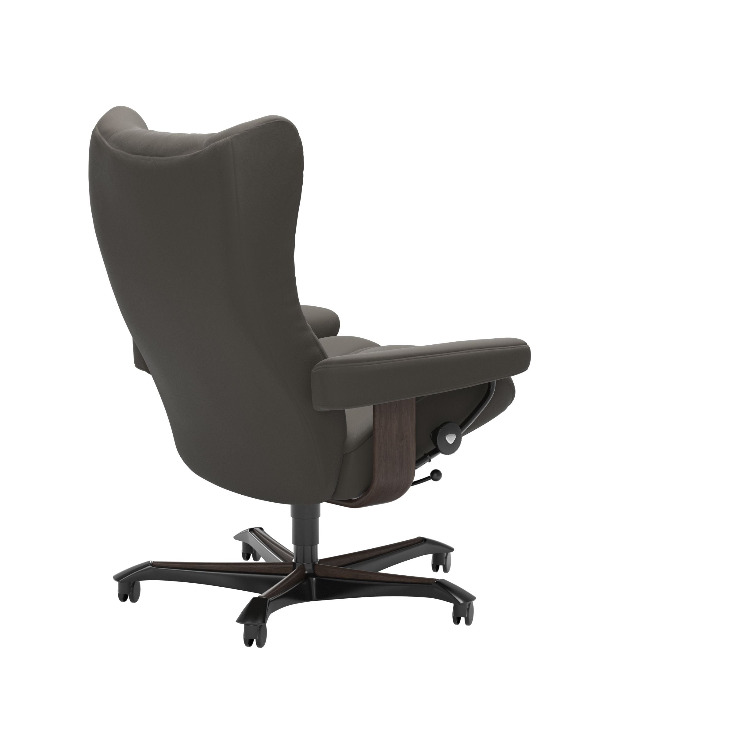 Stressless Wing Home Office Chair — Paloma Metal Grey