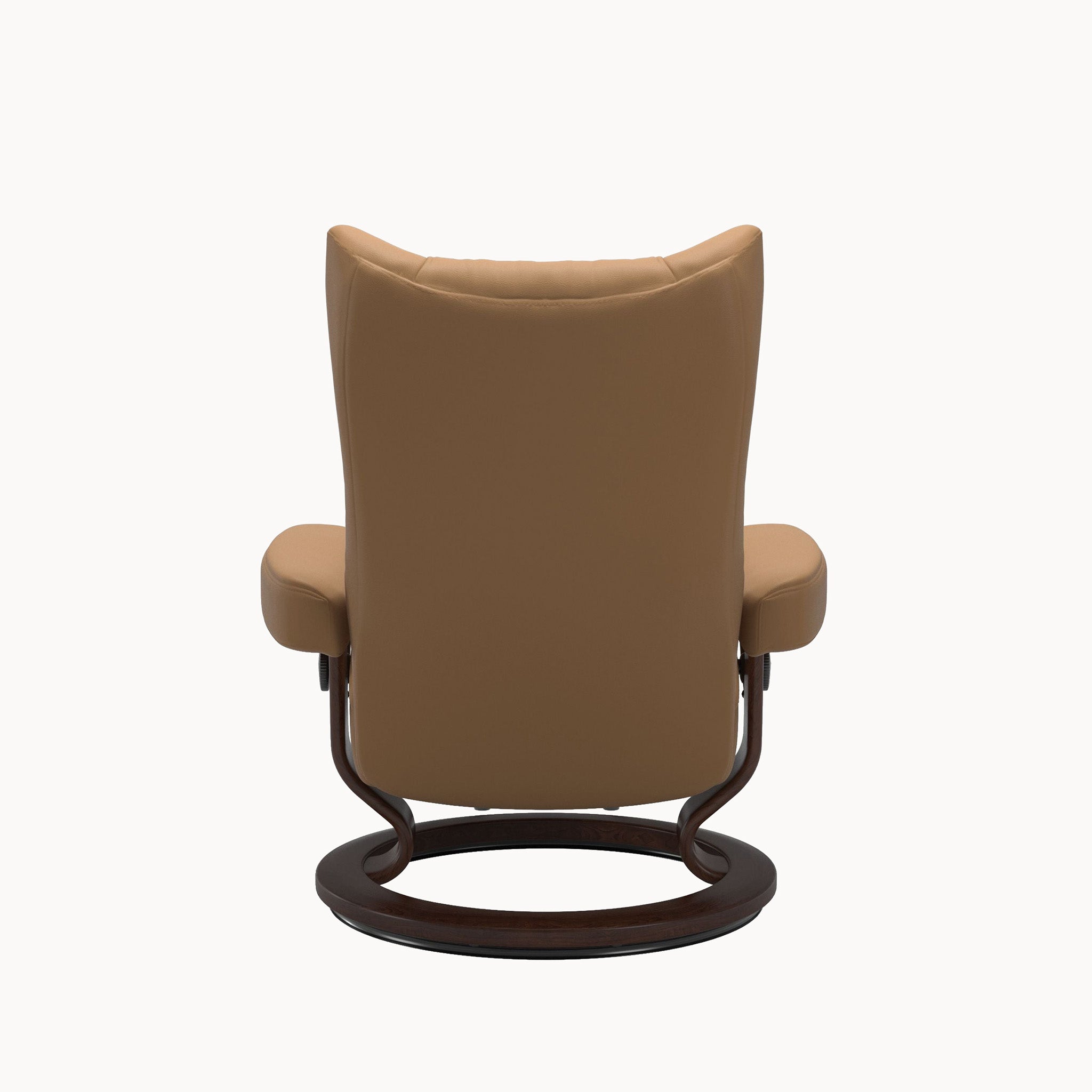 Stressless Wing Classic Base Chair & Ottoman - Paloma Taupe