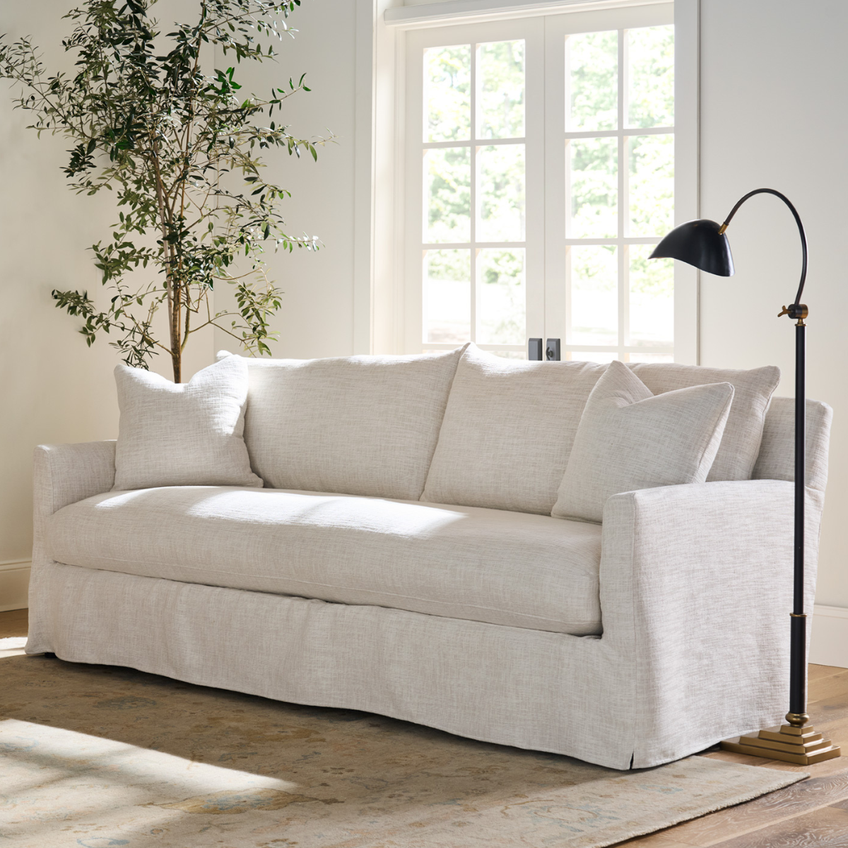 Shay Slipcovered Sofa