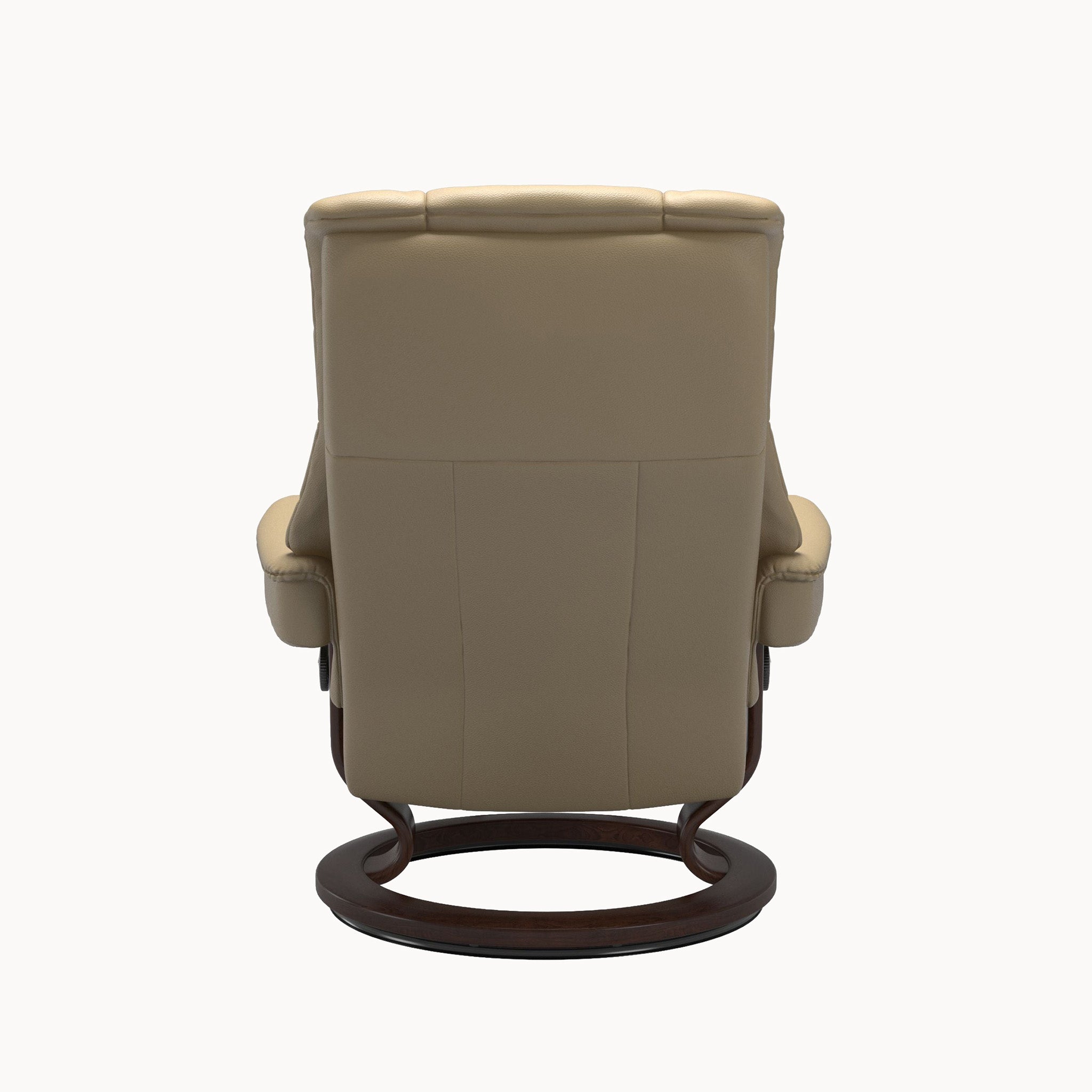 Stressless Mayfair Classic Base Chair & Ottoman - Velaro Beige