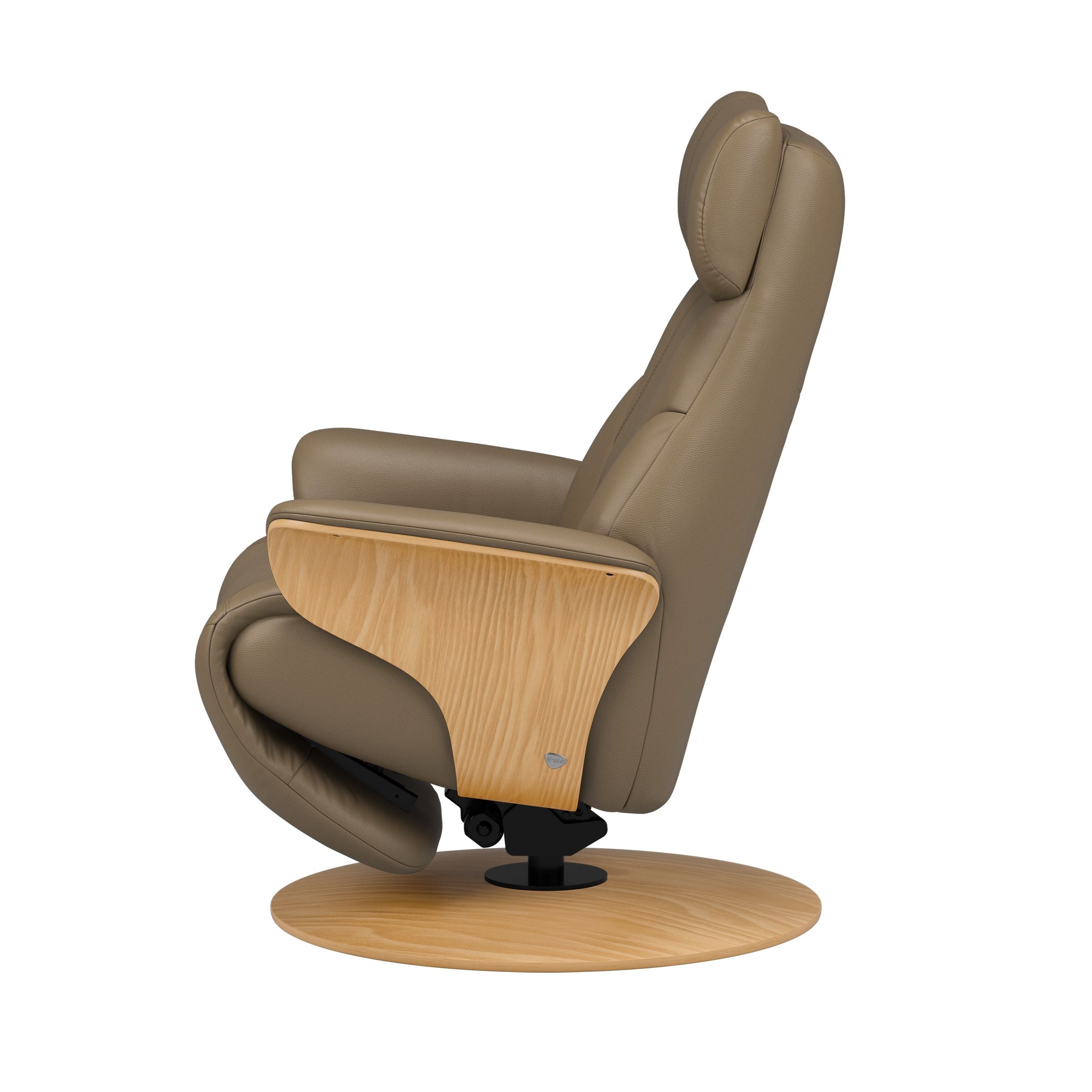Stressless Adam Wood Disc Recliner — Velaro Mole