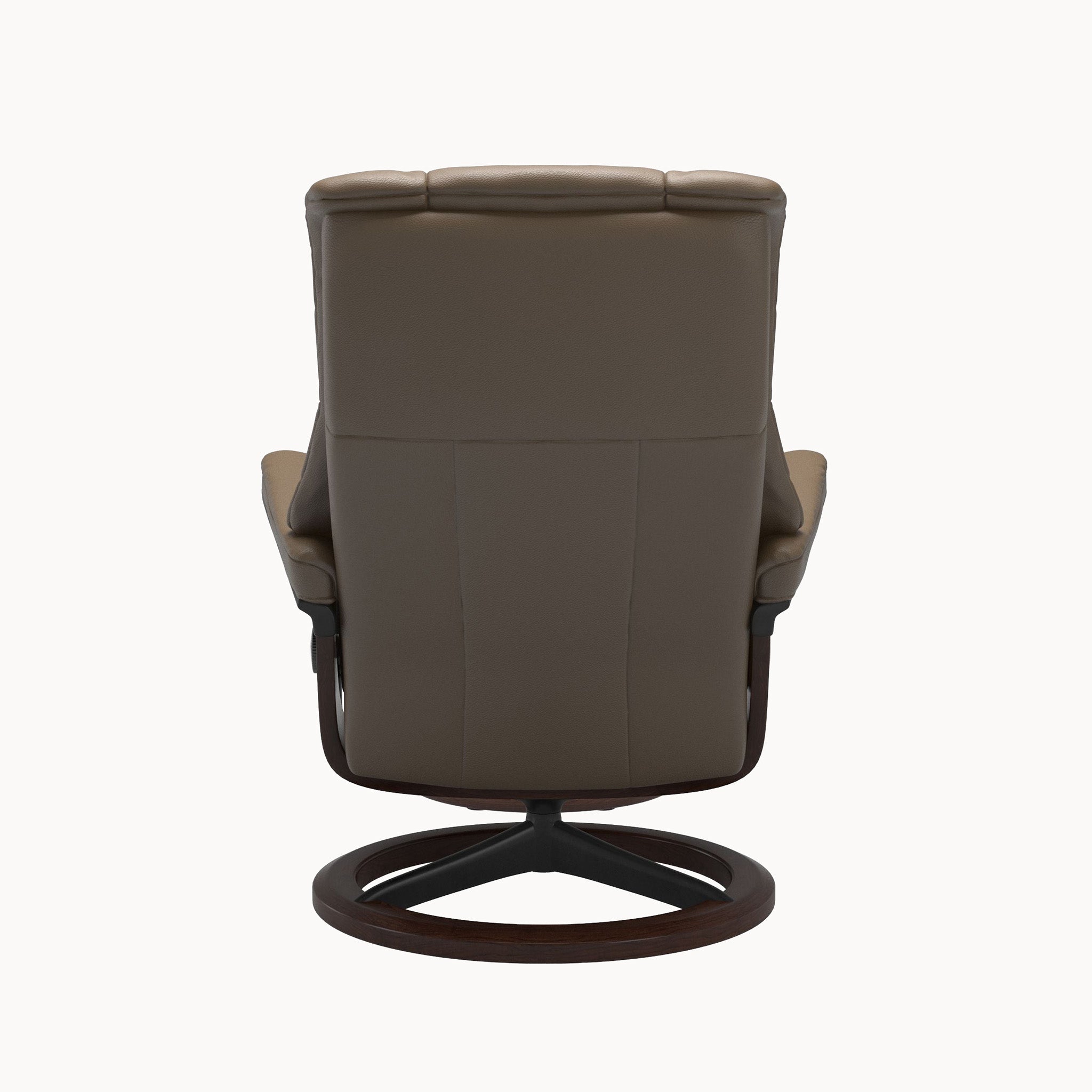 Stressless Mayfair Signature Base Chair & Ottoman - Velaro Mole