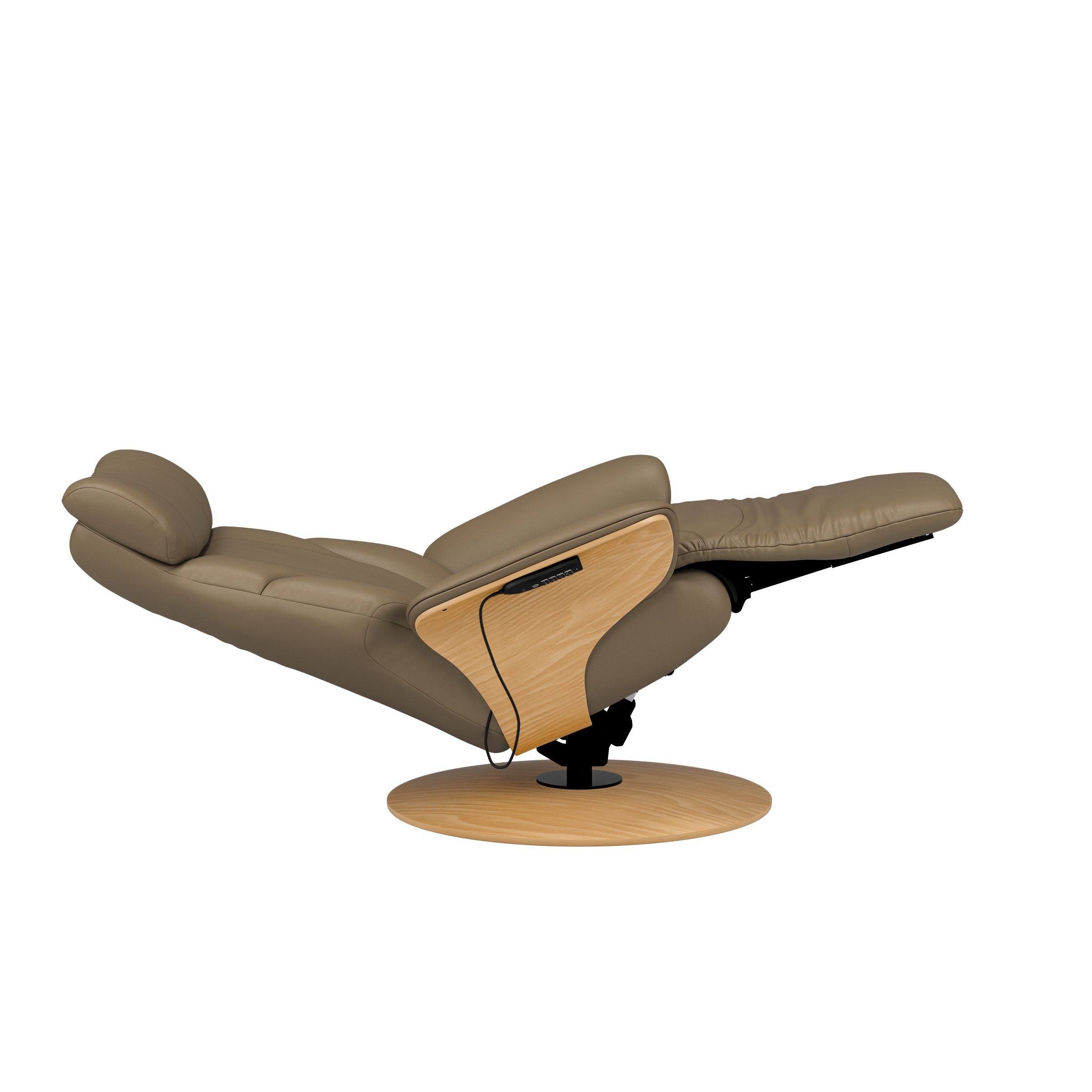 Stressless Adam Wood Disc Recliner — Velaro Mole