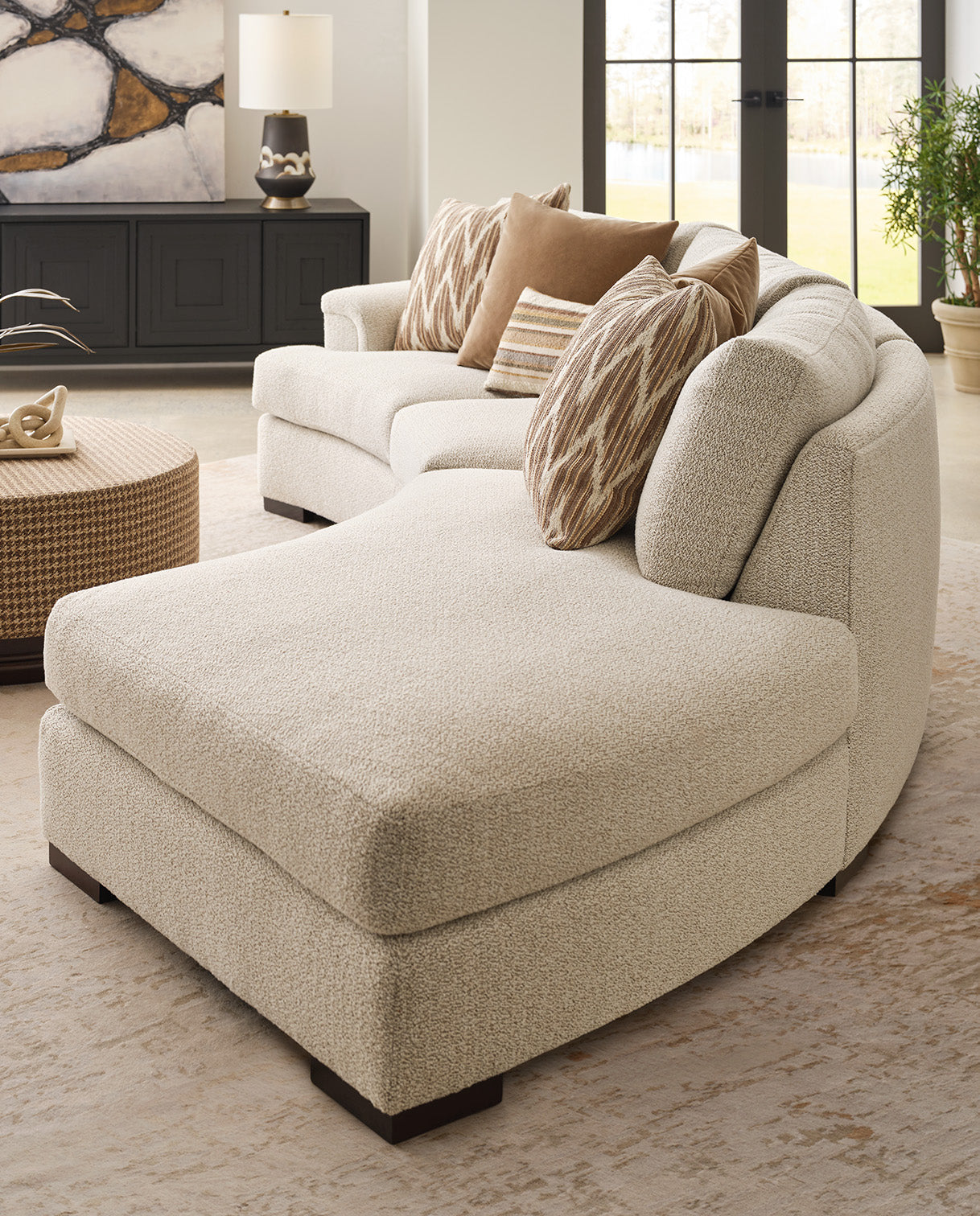 Stickley Fine Upholstery sofa crafted in North Carolina