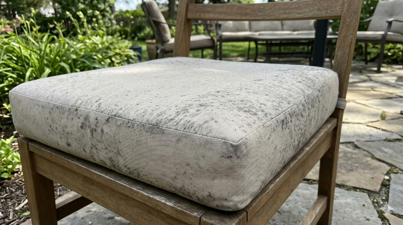 How to Remove and Prevent Mildew on Outdoor Cushions