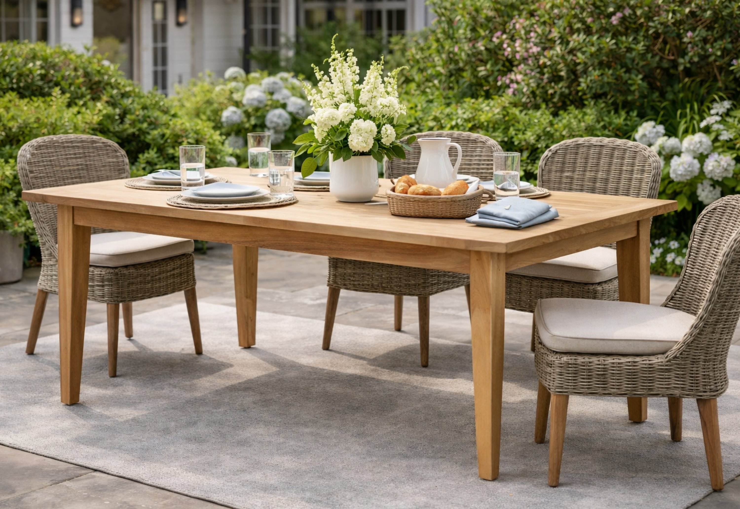 02 – Al Fresco: Setting the Table Outside