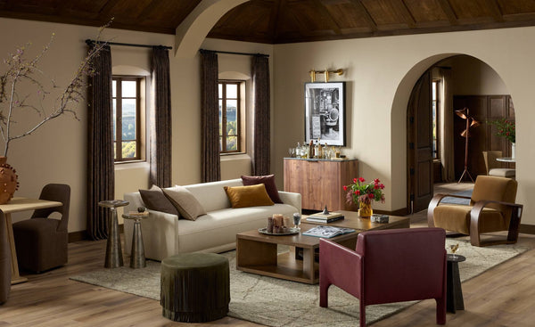 Four Hands Ottomans