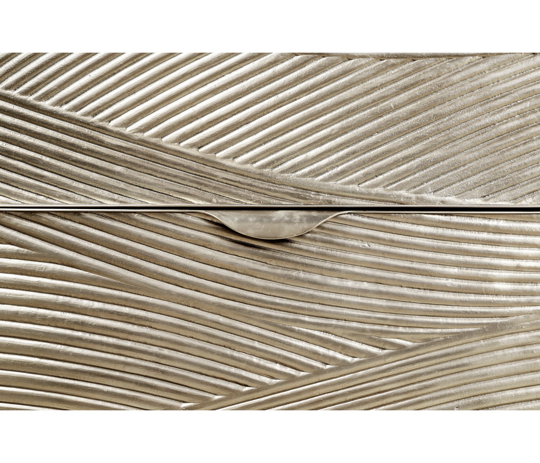 Jonathan Charles Capillary Metal Texture Double Dresser