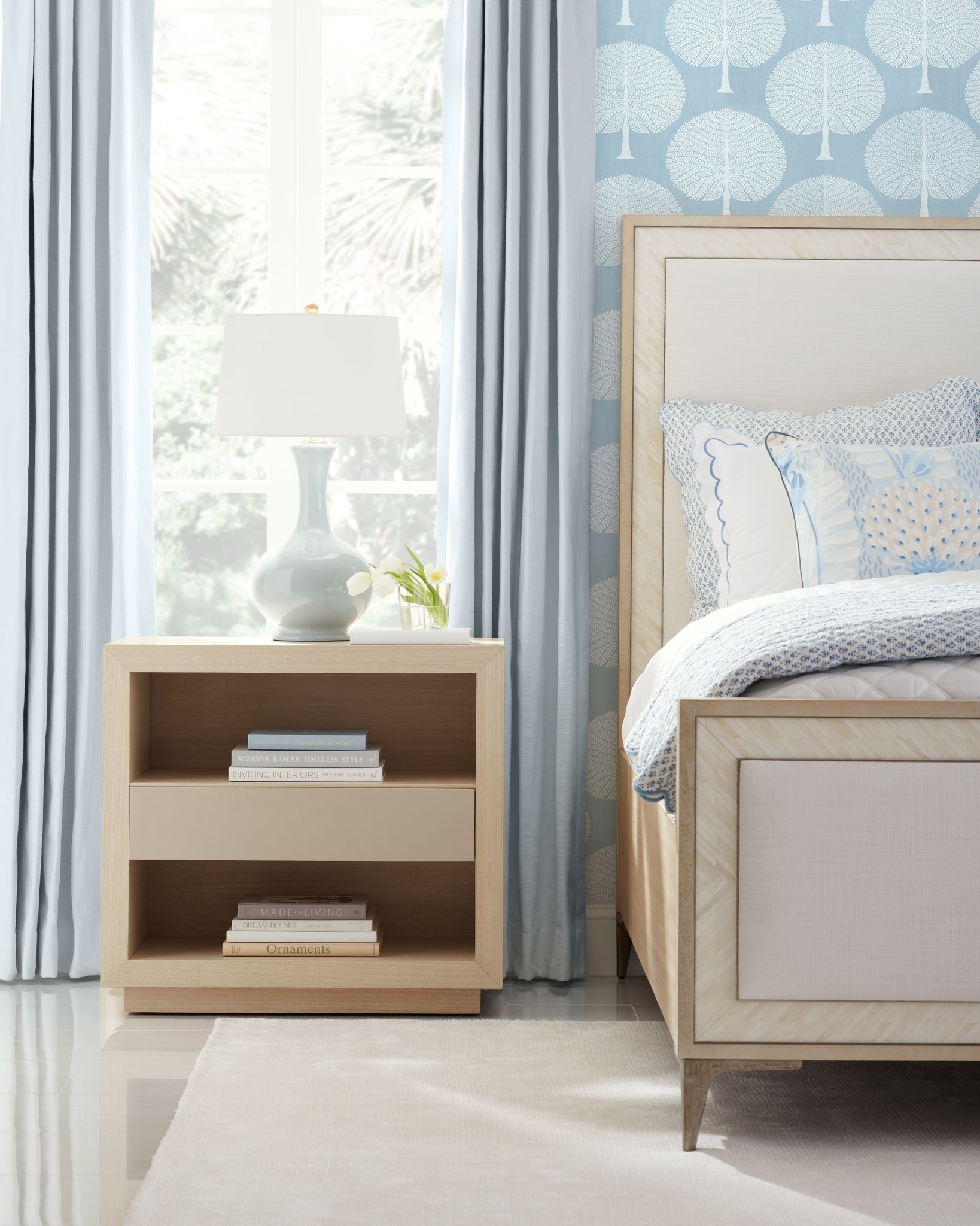 Jonathan Charles Hadal Plinth Nightstand