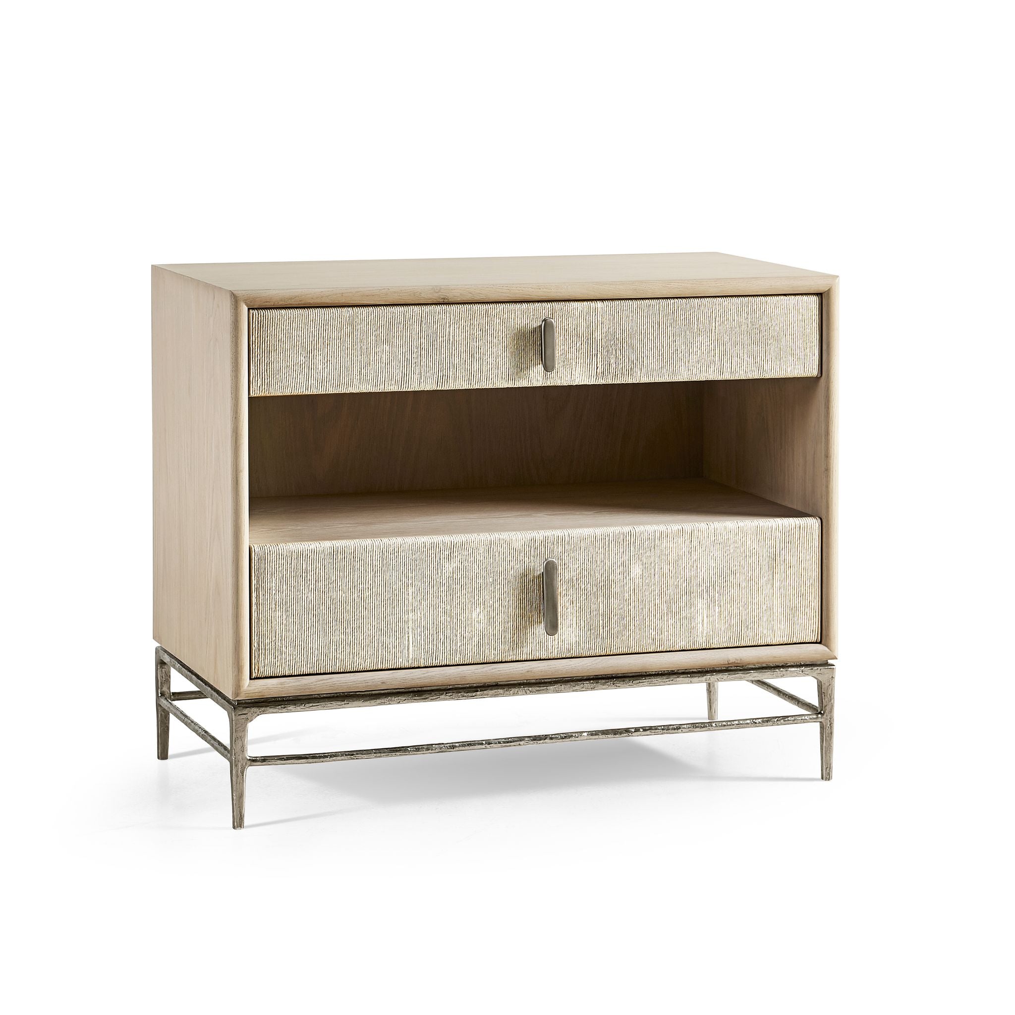Jonathan Charles Clapotis Danish Cord Nightstand
