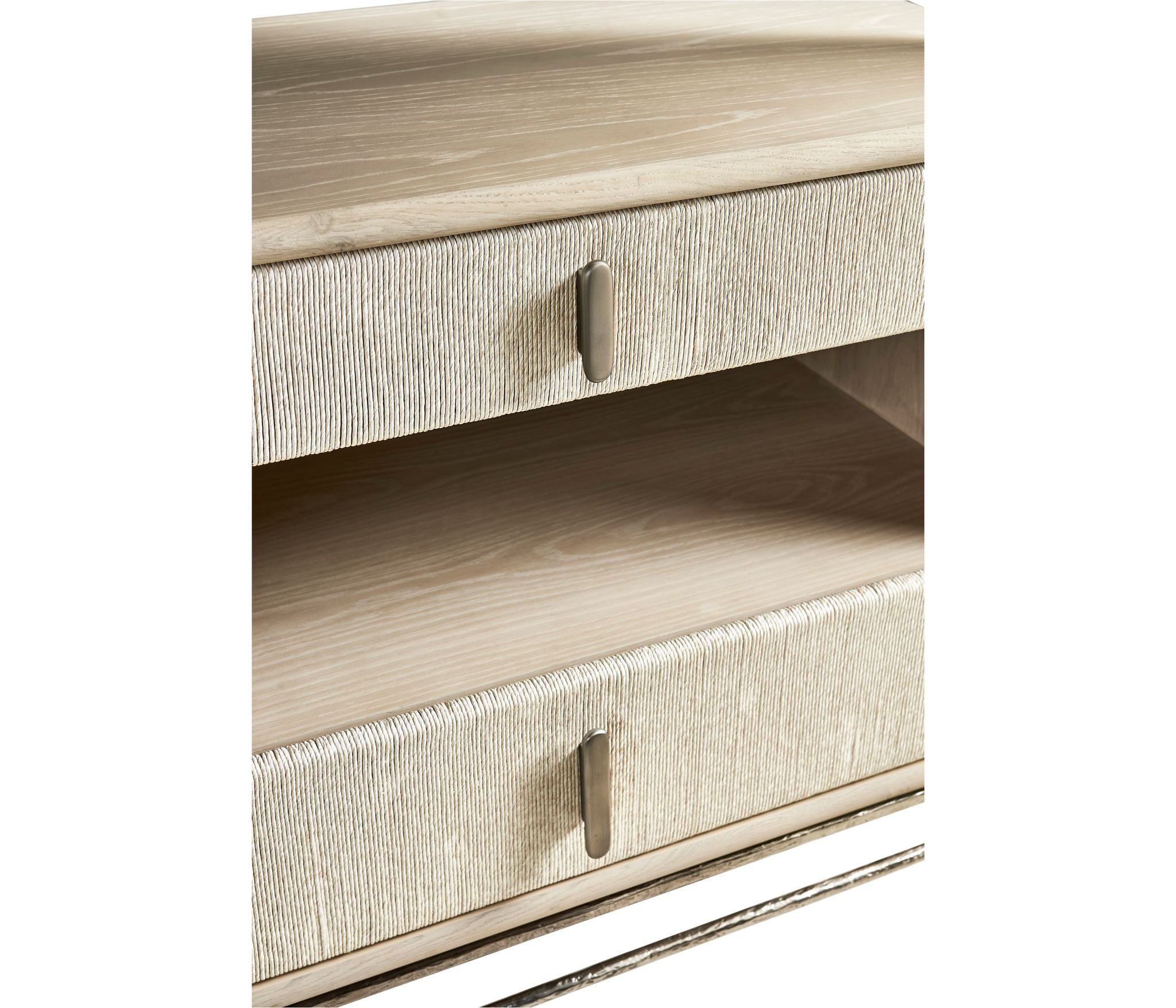 Jonathan Charles Clapotis Danish Cord Nightstand