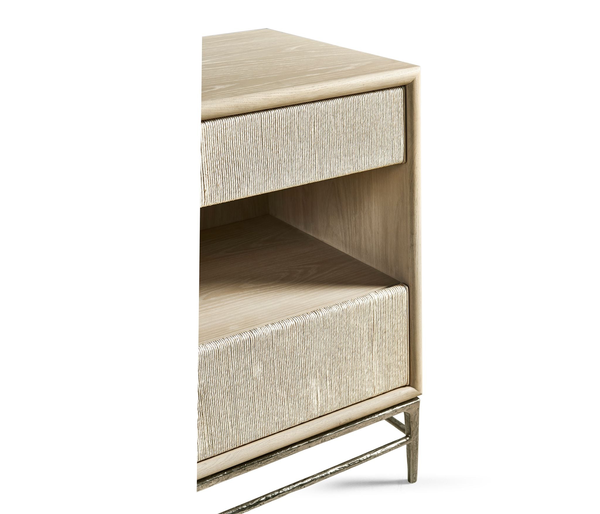 Jonathan Charles Clapotis Danish Cord Nightstand