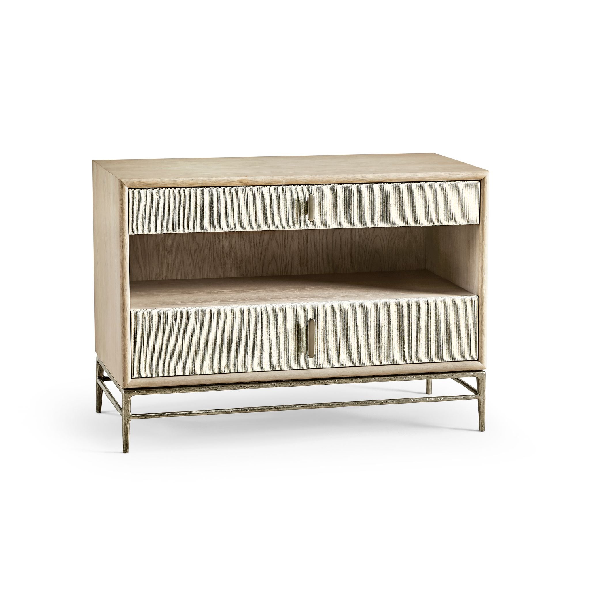 Jonathan Charles Clapotis Danish Cord Nightstand