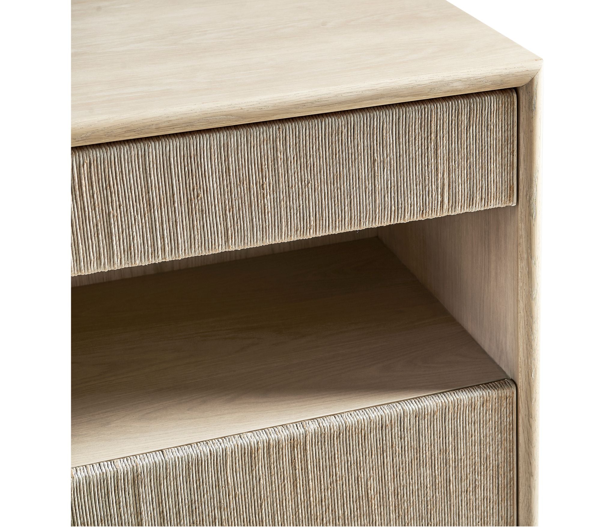 Jonathan Charles Clapotis Danish Cord Nightstand