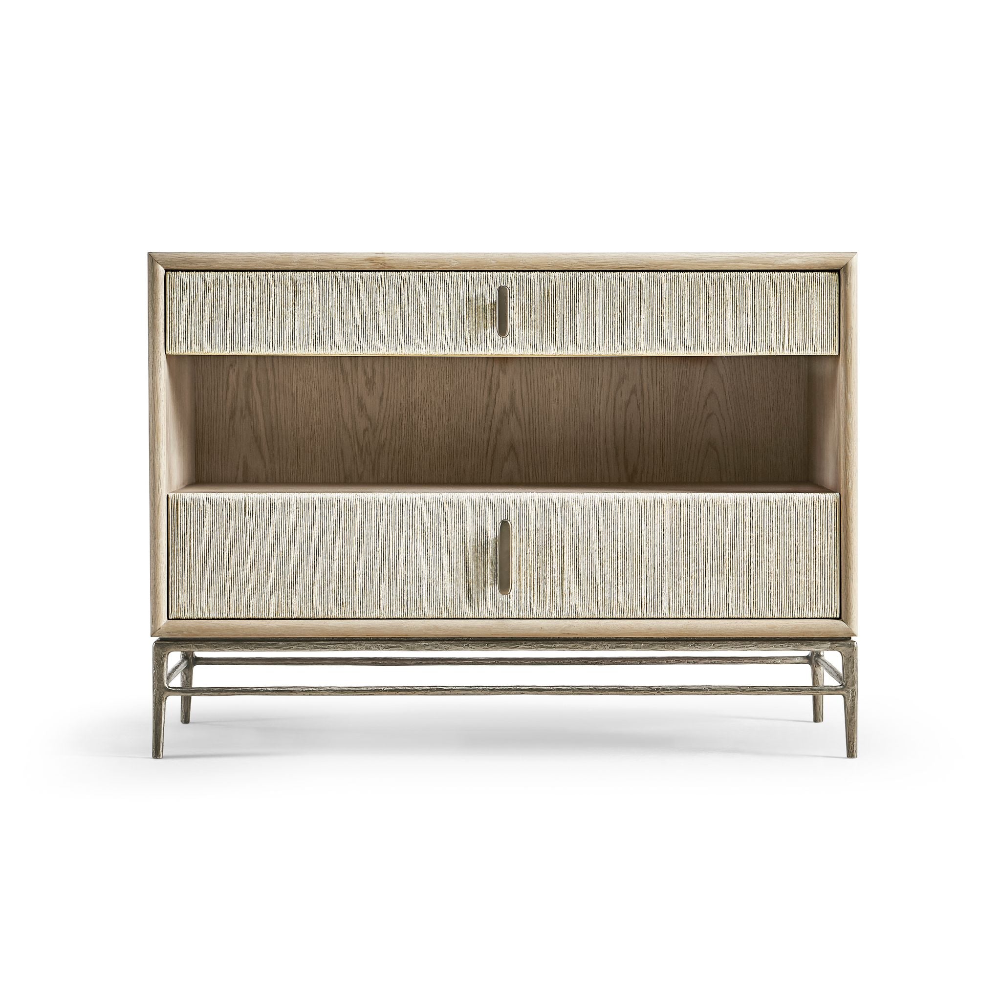 Jonathan Charles Clapotis Danish Cord Nightstand