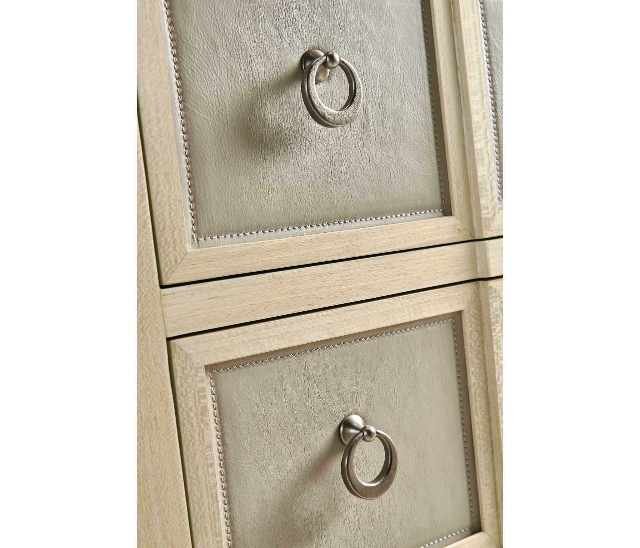 Jonathan Charles Neap Leather Front Chest