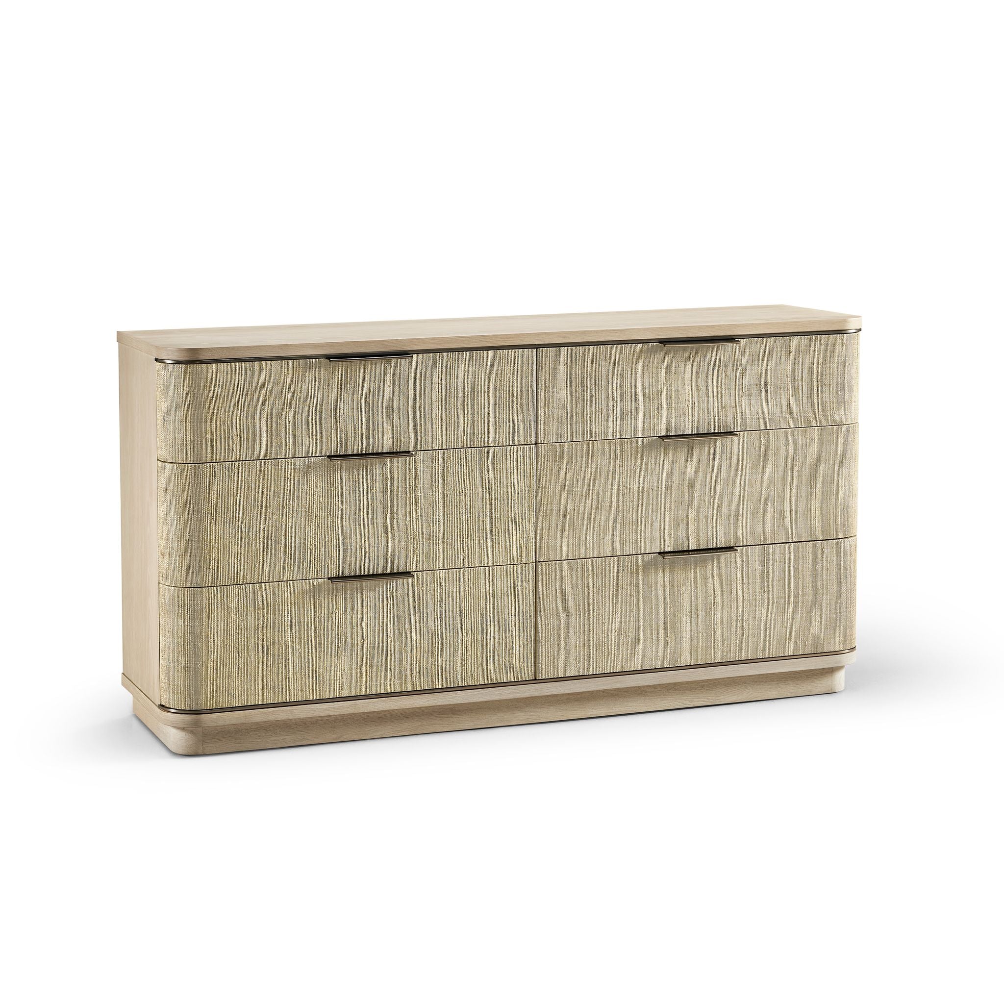 Jonathan Charles Grasscloth Dresser