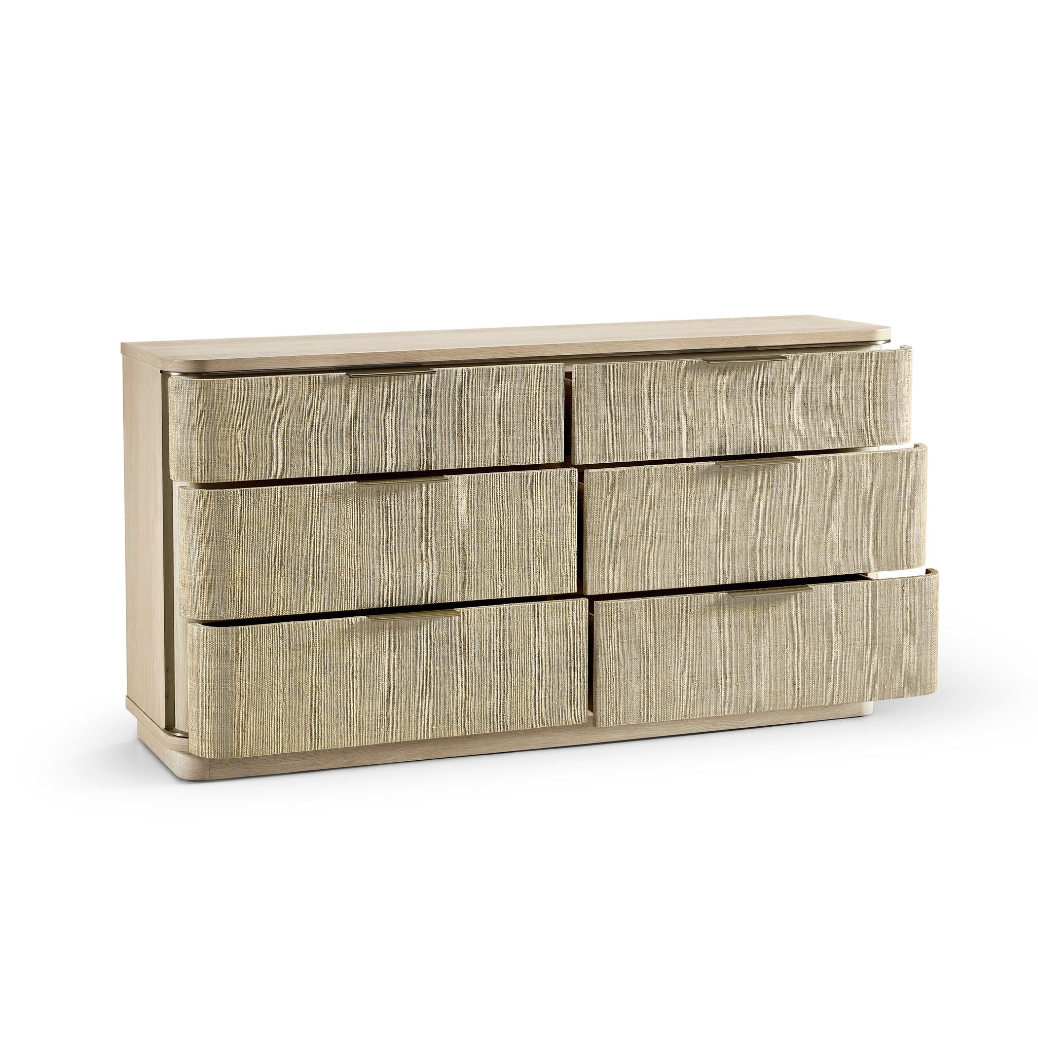 Jonathan Charles Grasscloth Dresser