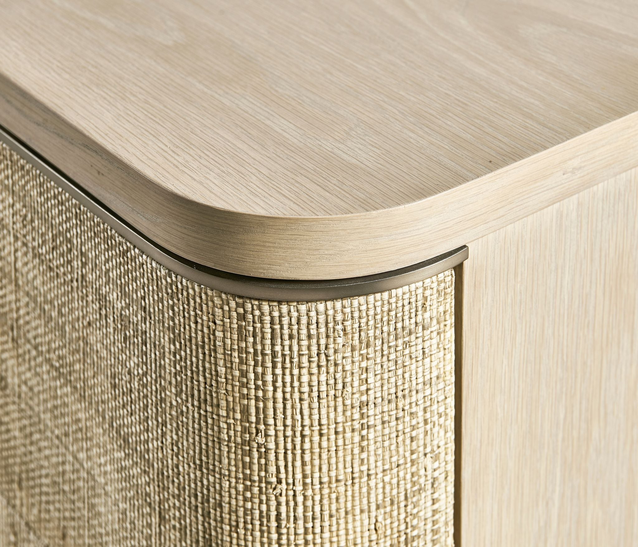 Jonathan Charles Seiche Woven Nightstand