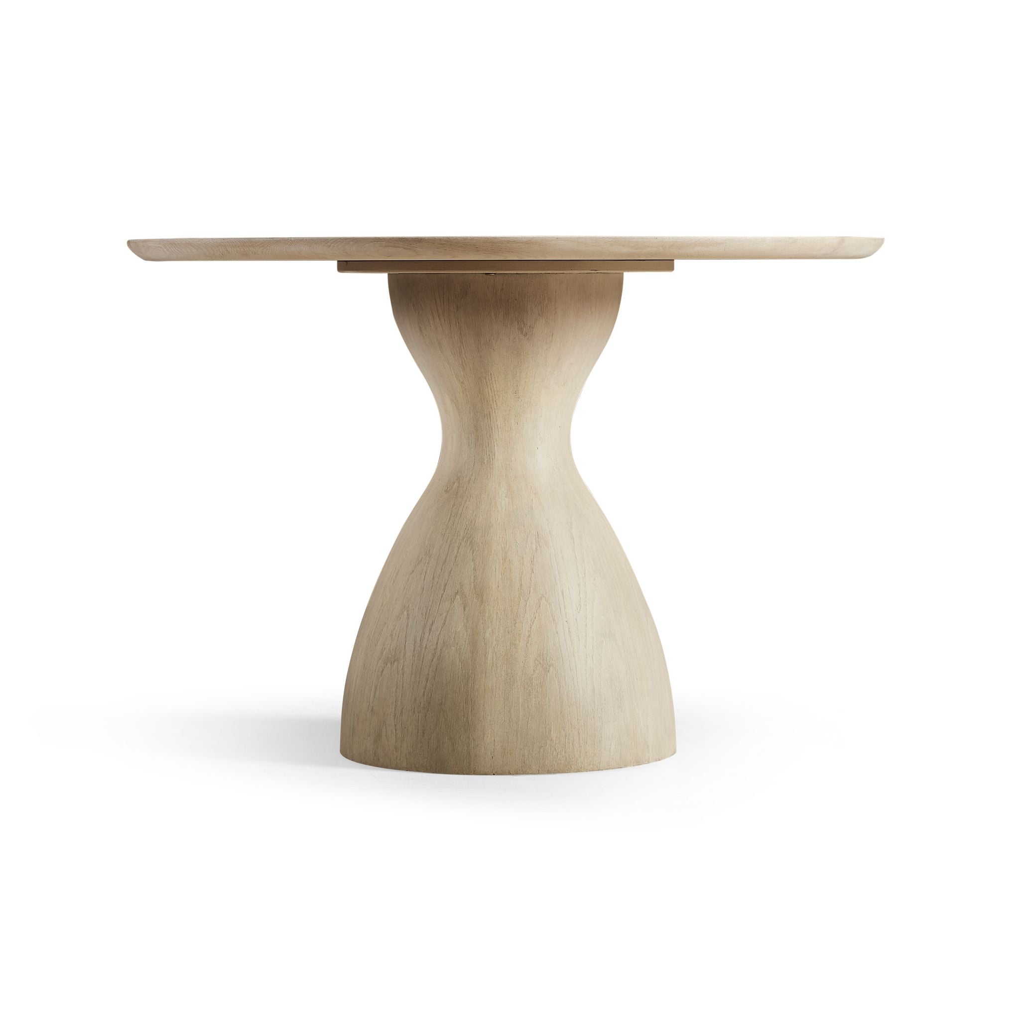 Jonathan Charles Seamount Oak Pedistal Table