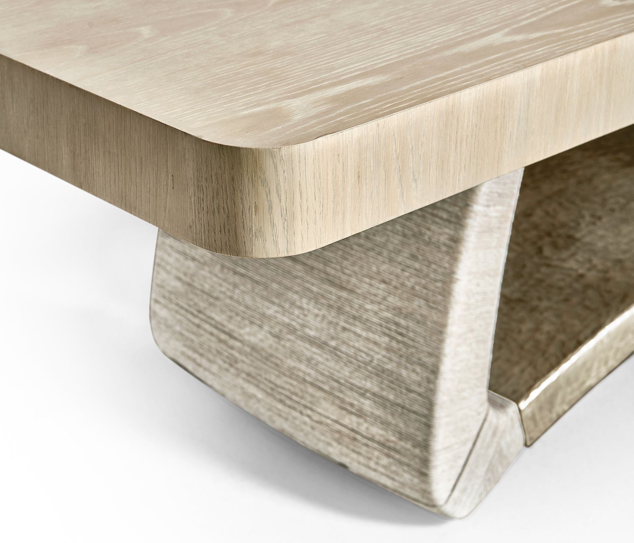 Jonathan Charles Swell Danish Cord Dining Table