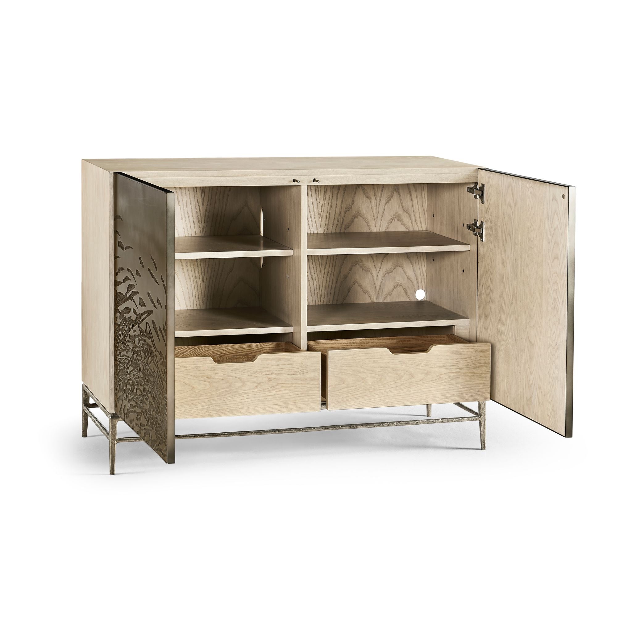 Jonathan Charles Diel Acid Etched Door Chest