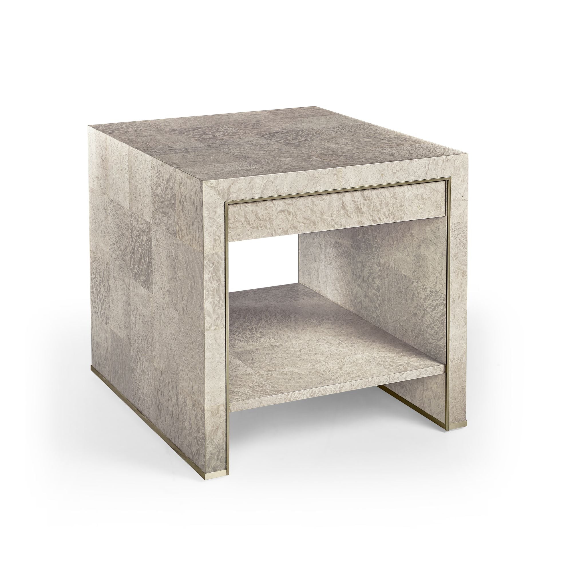 Jonathan Charles Skookumchuck Madrona Burl End Table