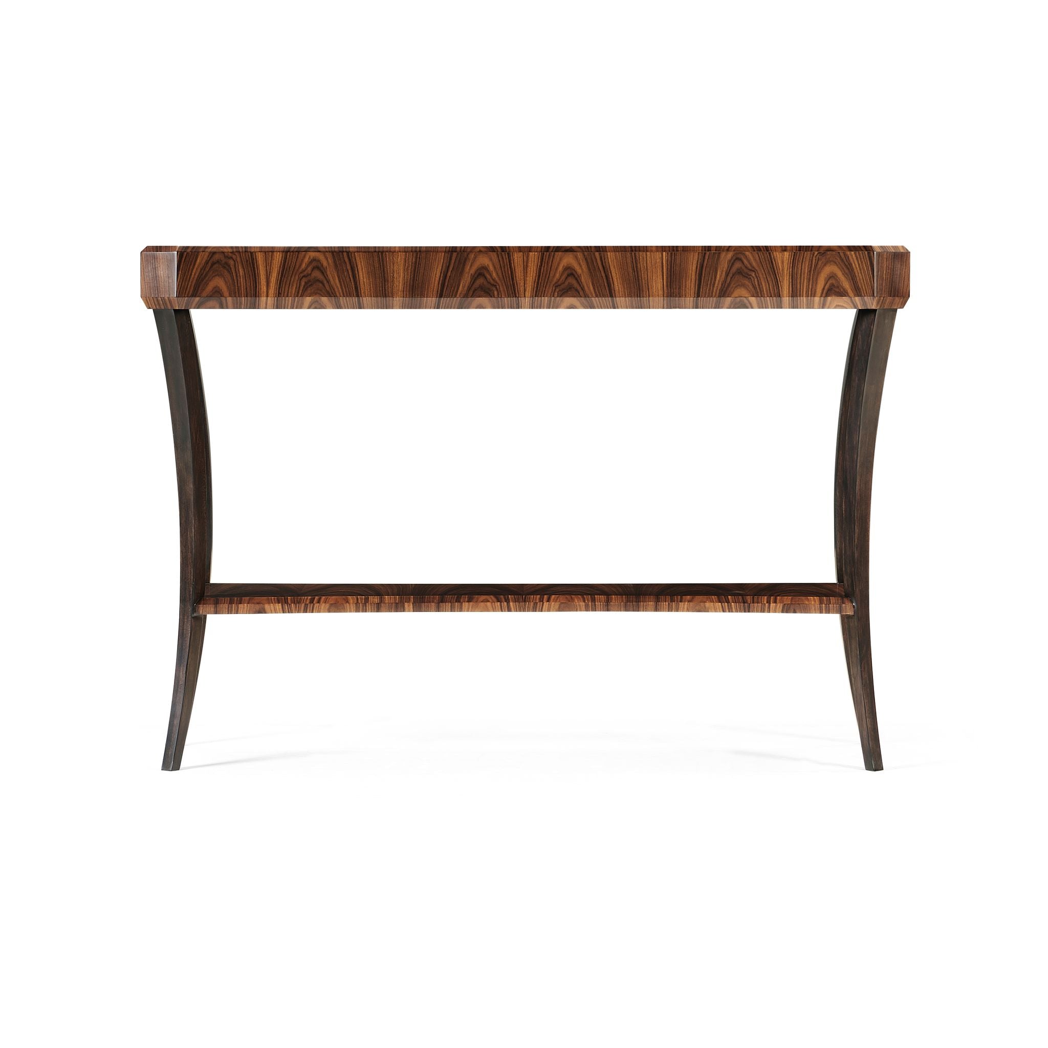 Jonathan Charles Art Deco Satin Console Table