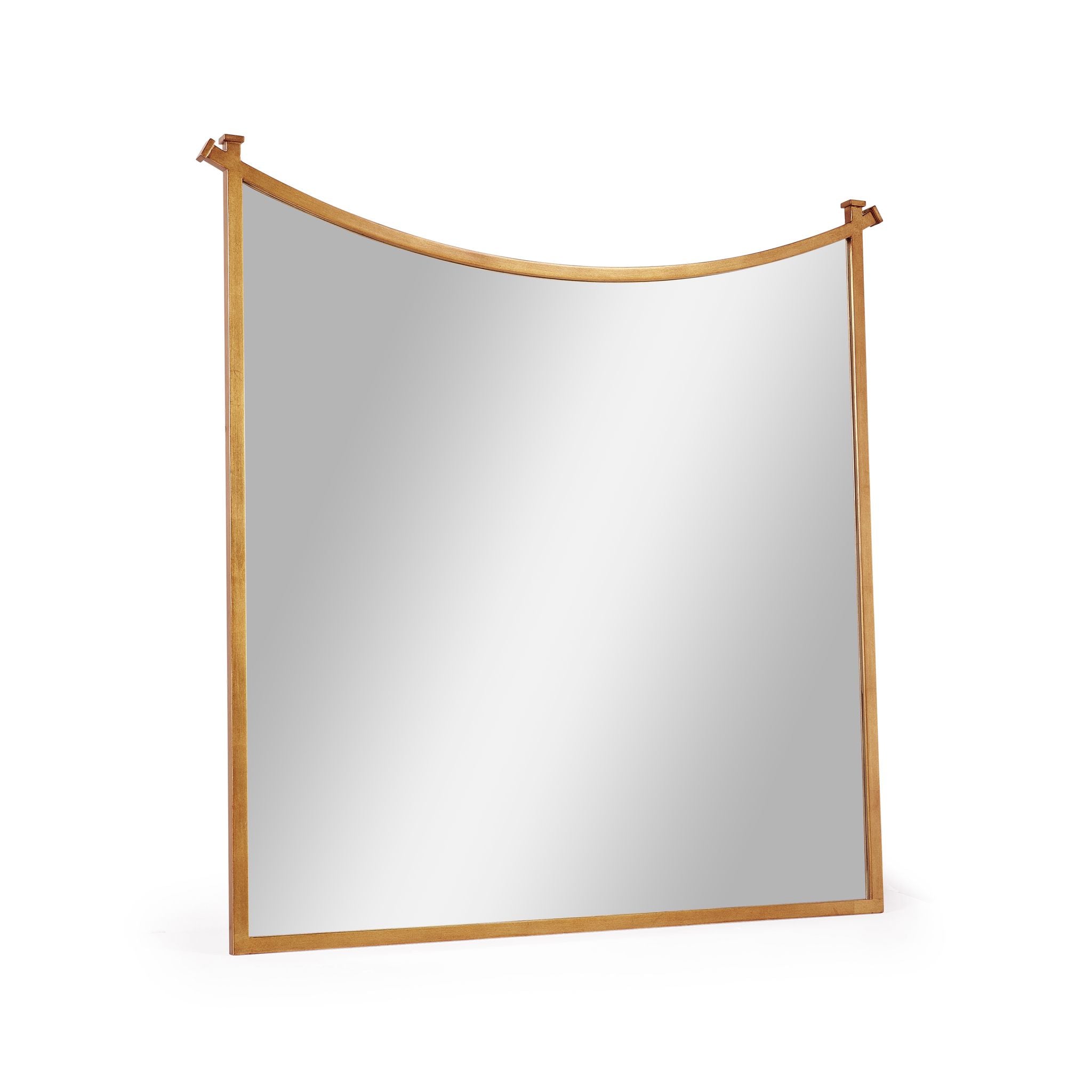 Jonathan Charles Gilded Iron Mirror