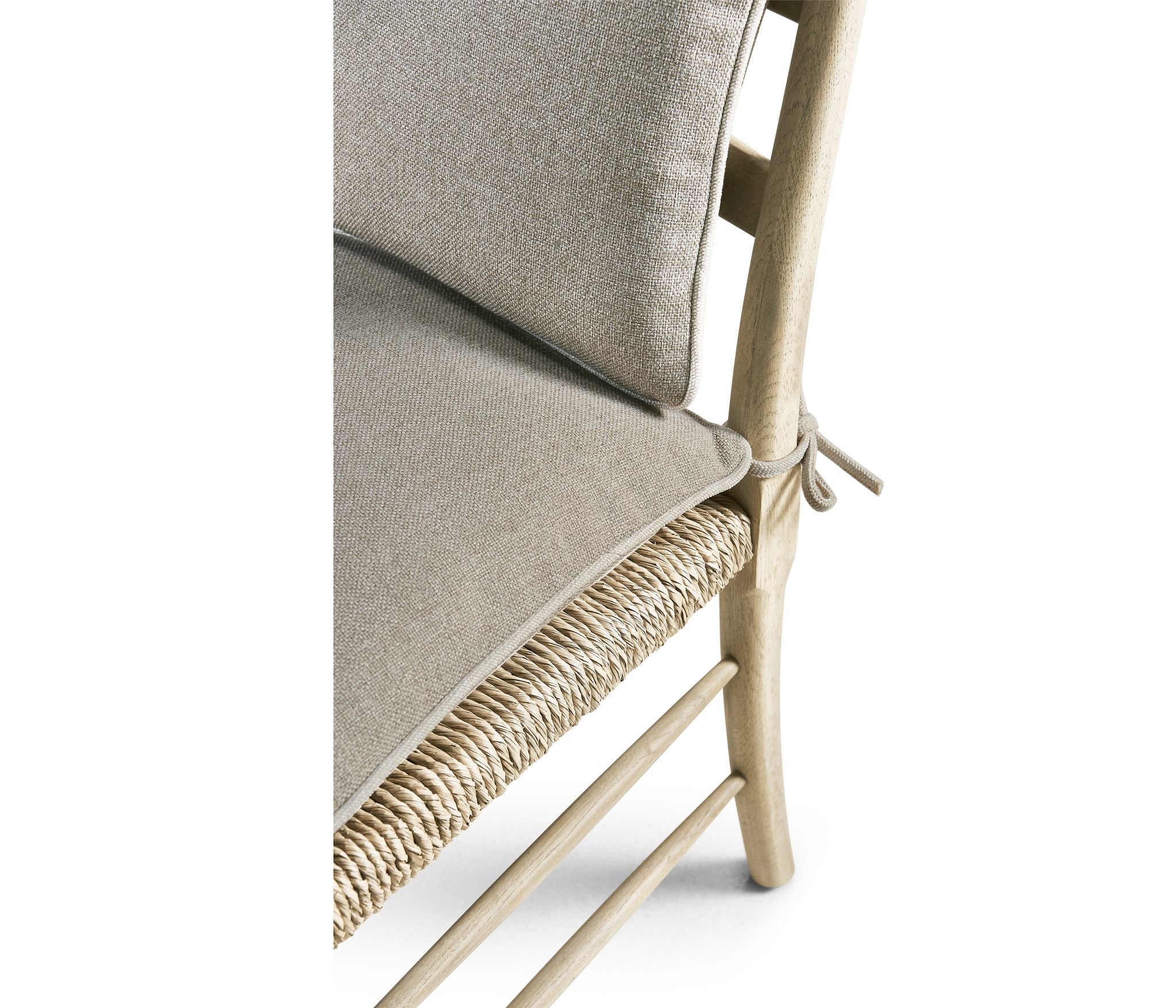 Jonathan Charles Doppler Ladder Back Side Chair — Stripped Oak