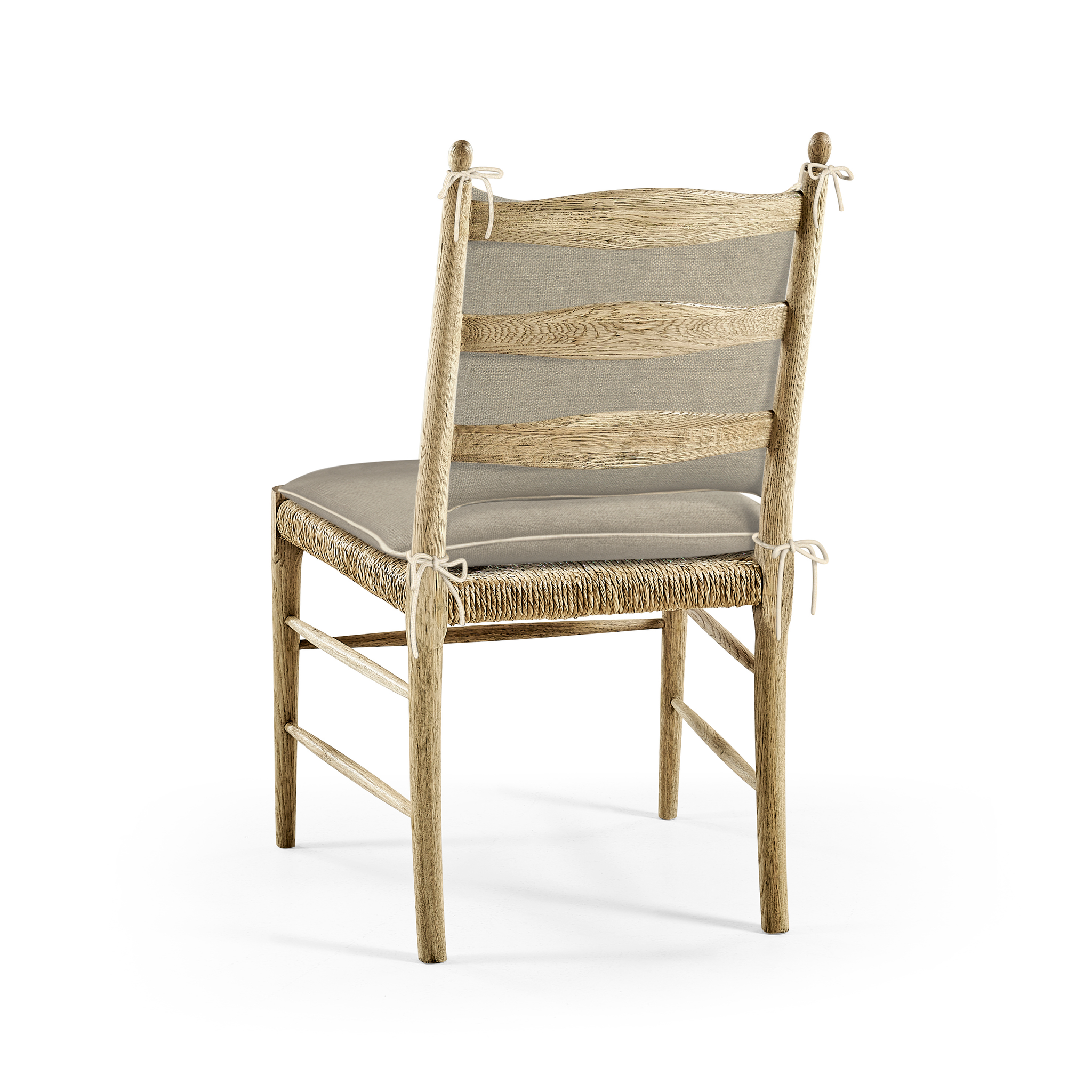 Jonathan Charles Doppler Ladder Back Side Chair — Stripped Oak