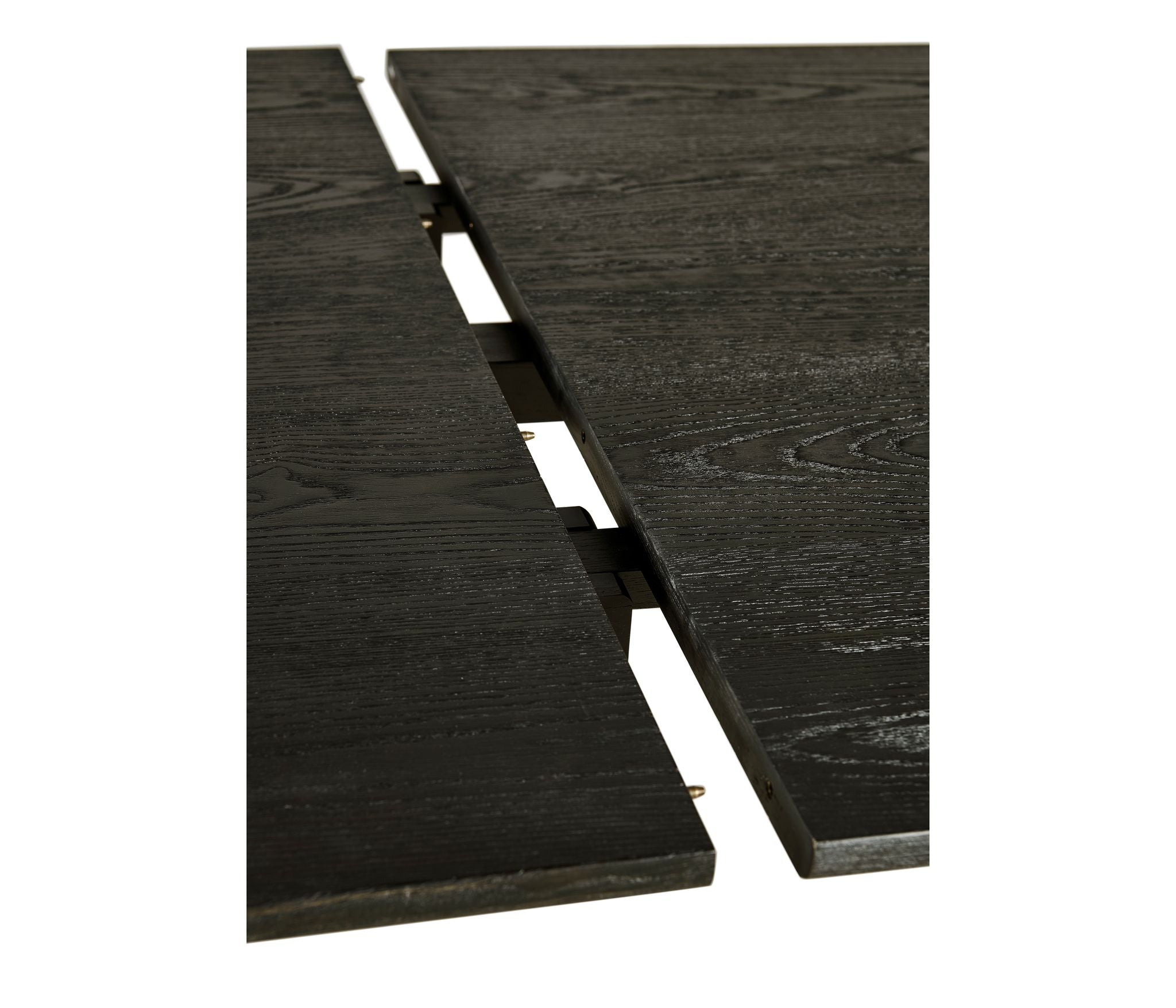 Jonathan Charles Epoch Trestle Dining Table — Ebonised Oak