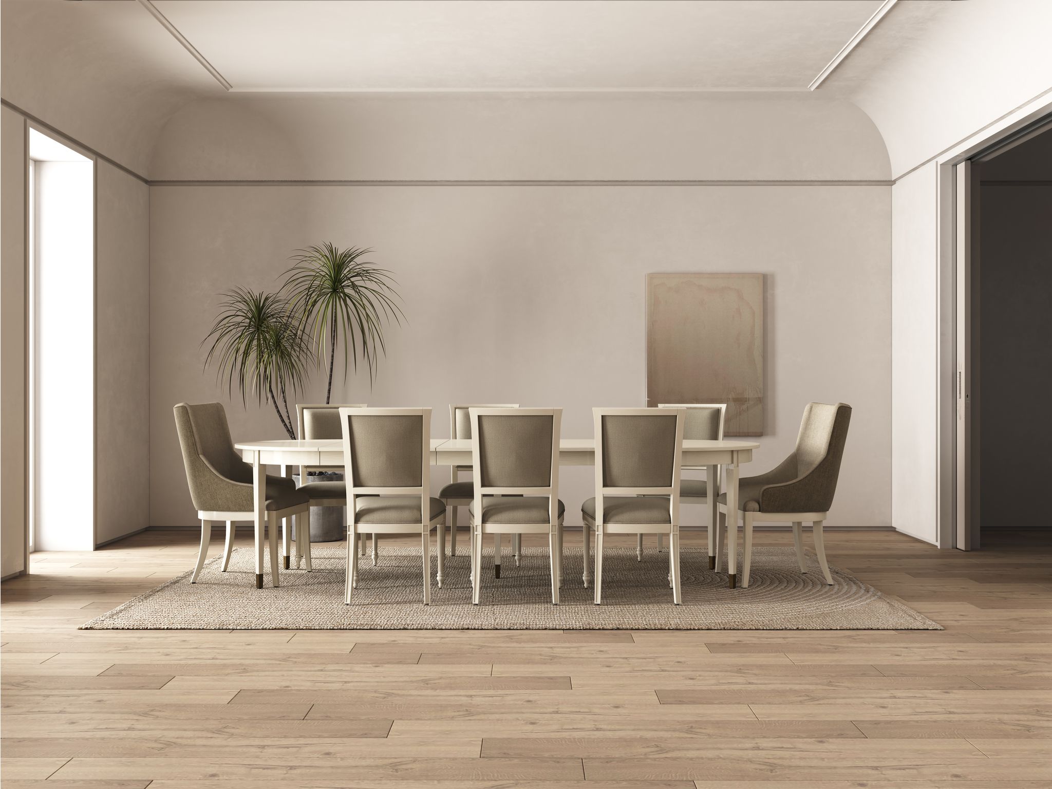 Jonathan Charles Synodic Swedish Dining Table