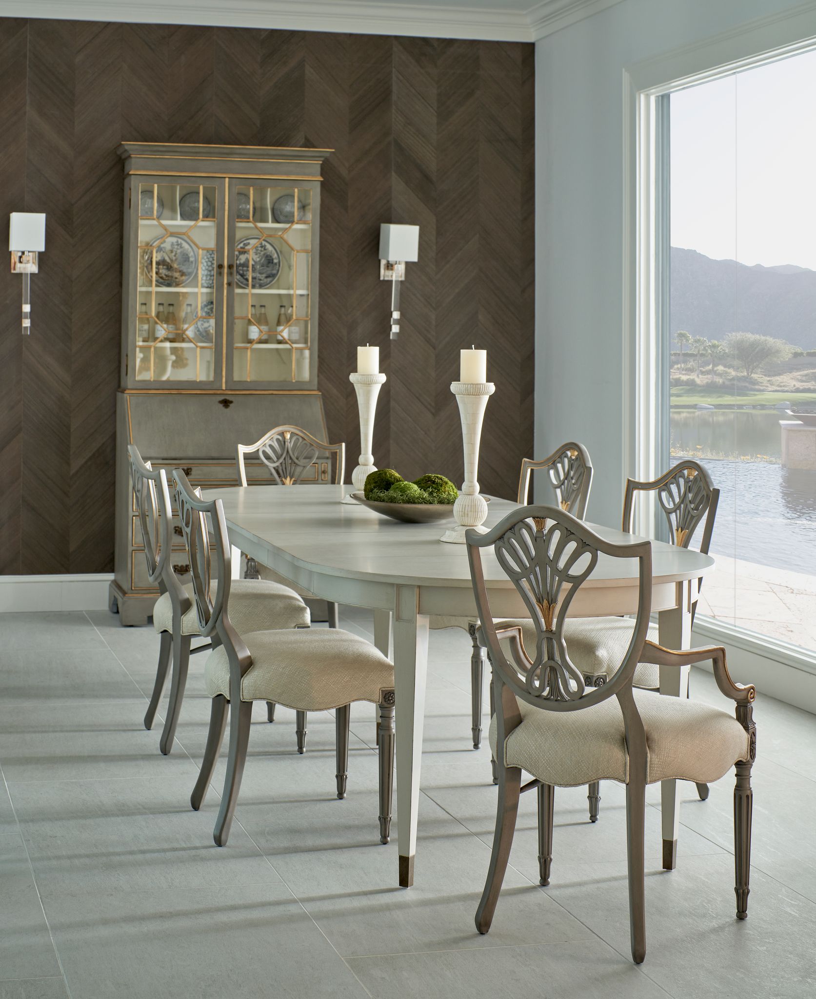 Jonathan Charles Synodic Swedish Dining Table