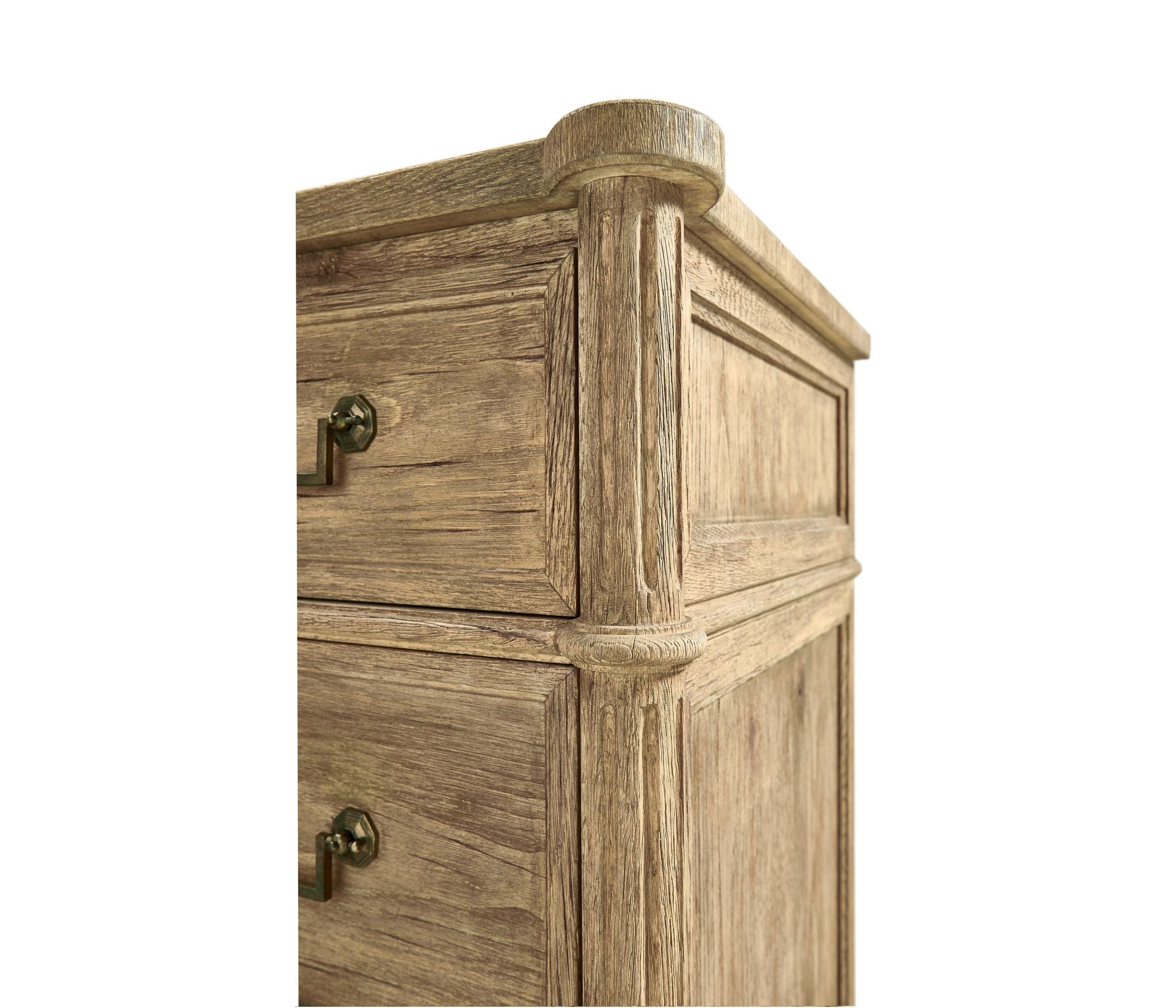 Jonathan Charles Kalpa Drawer Chest - Stripped Chestnut