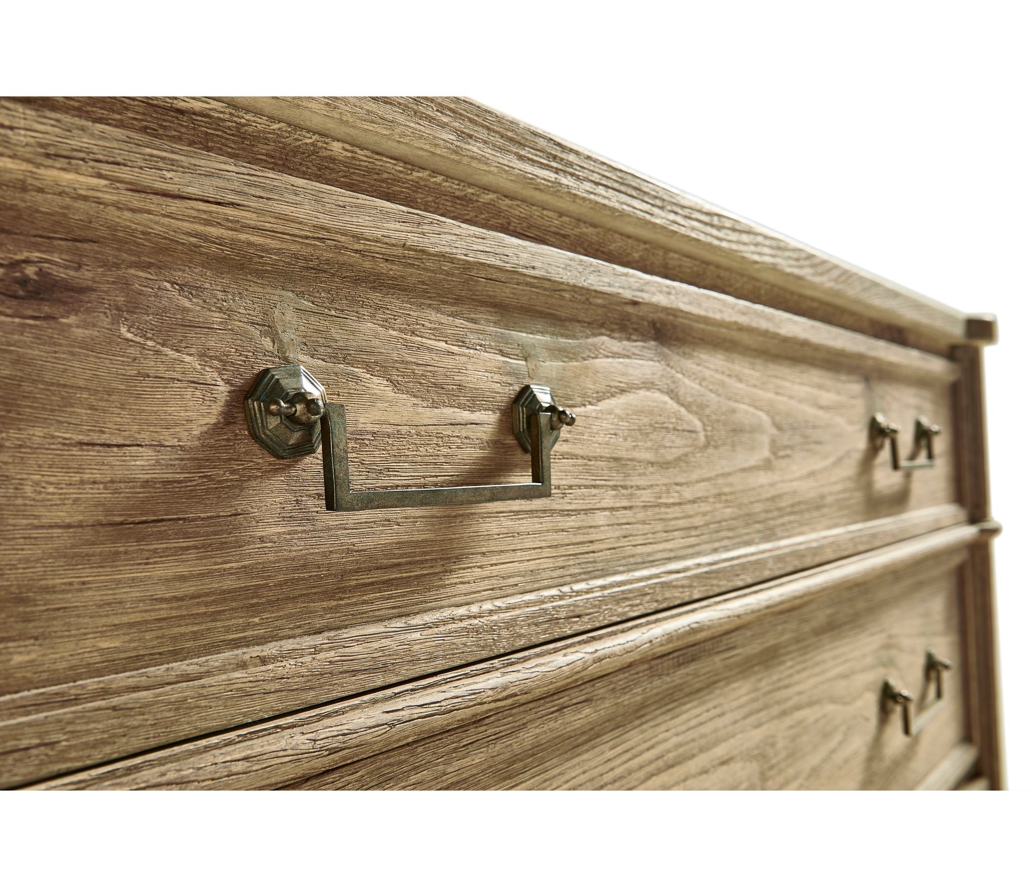 Jonathan Charles Kalpa Drawer Chest - Stripped Chestnut