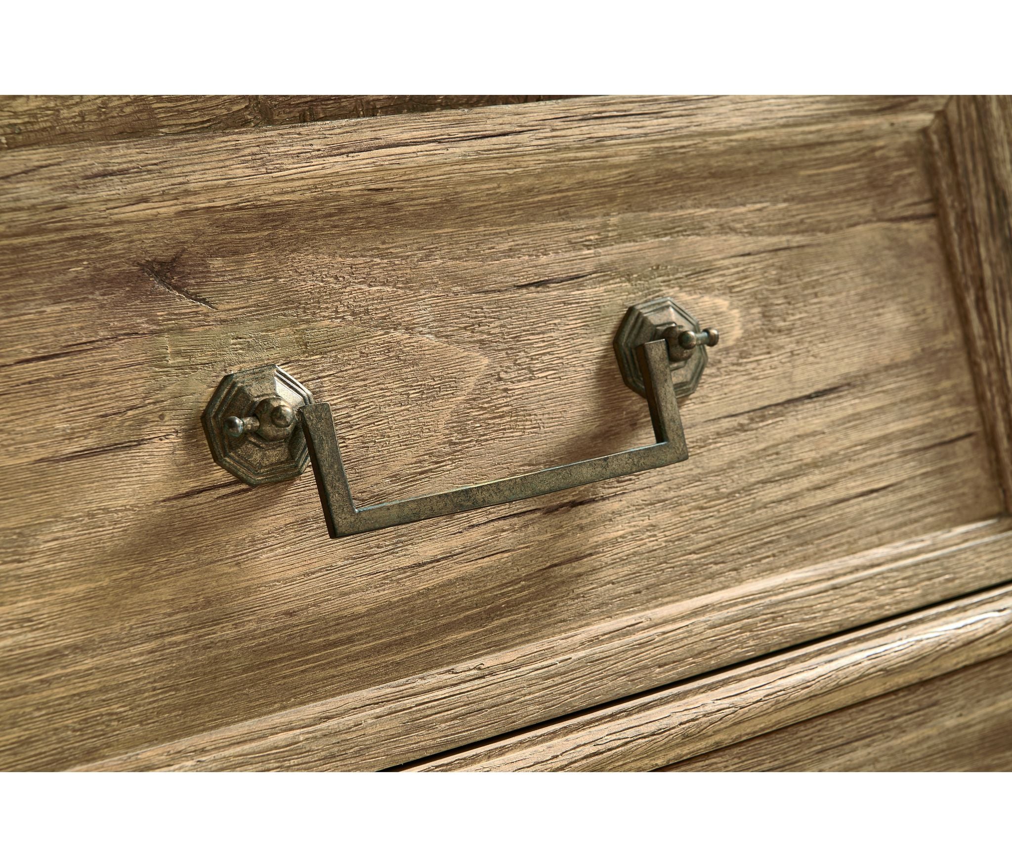 Jonathan Charles Kalpa Drawer Chest - Stripped Chestnut