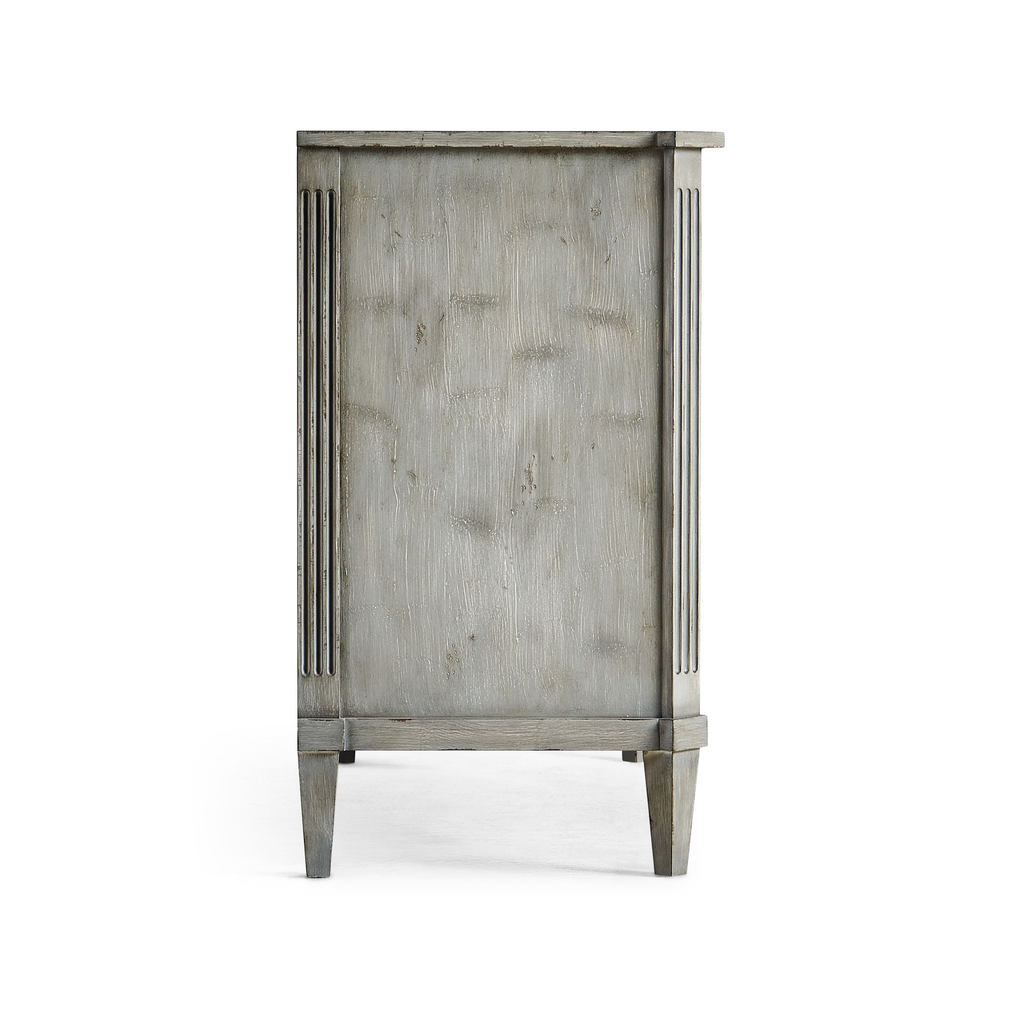 Jonathan Charles Aeon Swedish Drawer Chest-Antiqued Grey