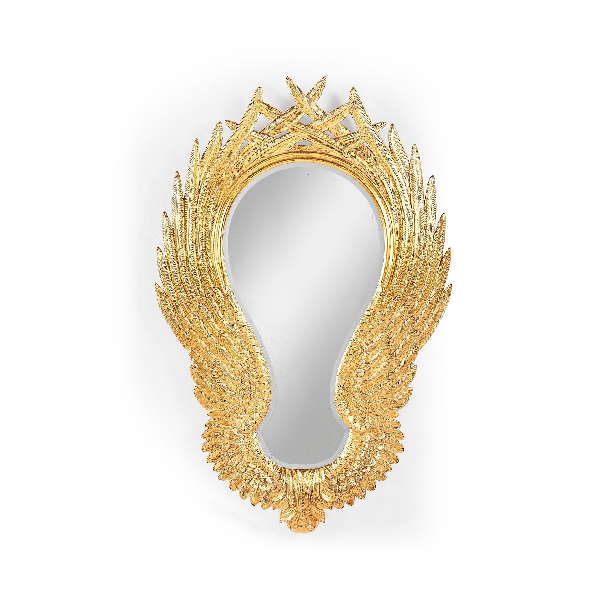 Jonathan Charles Classical "Winged" Wall Mirror