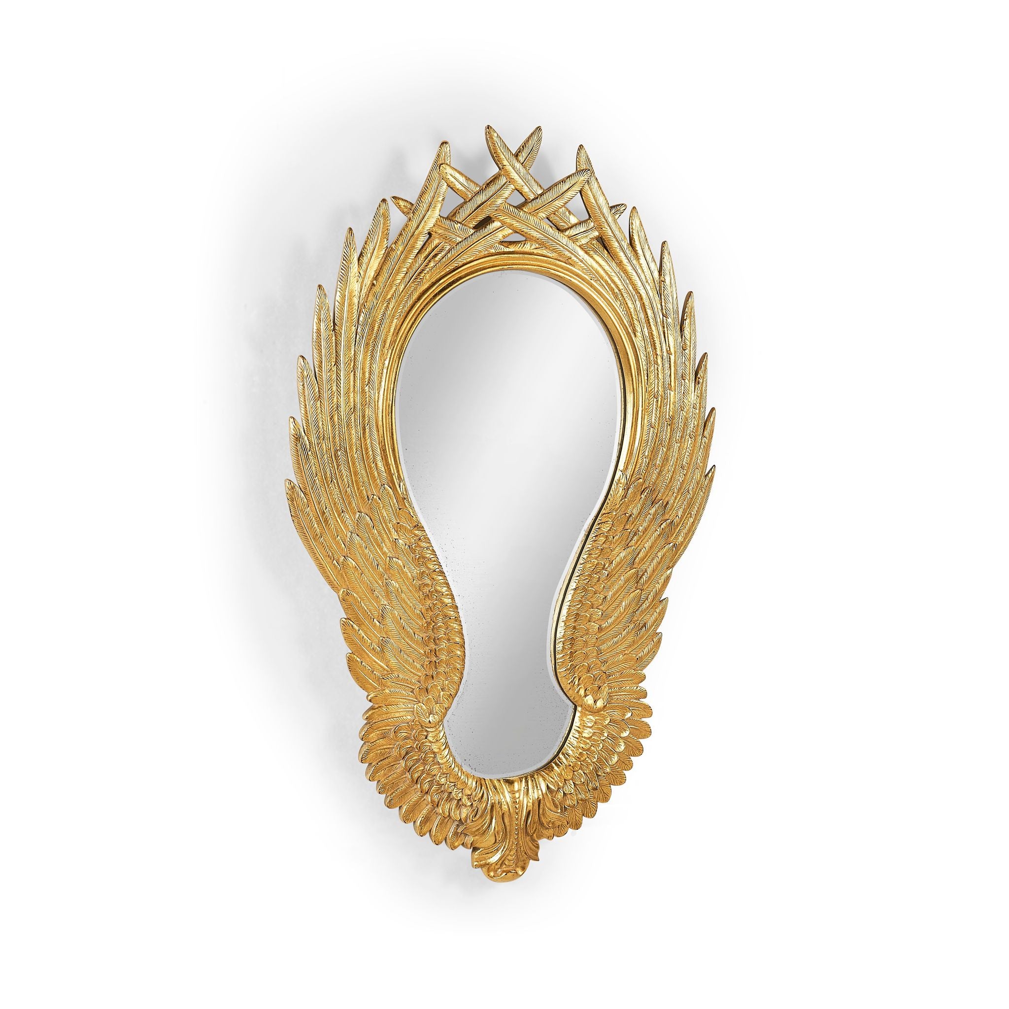Jonathan Charles Classical "Winged" Wall Mirror